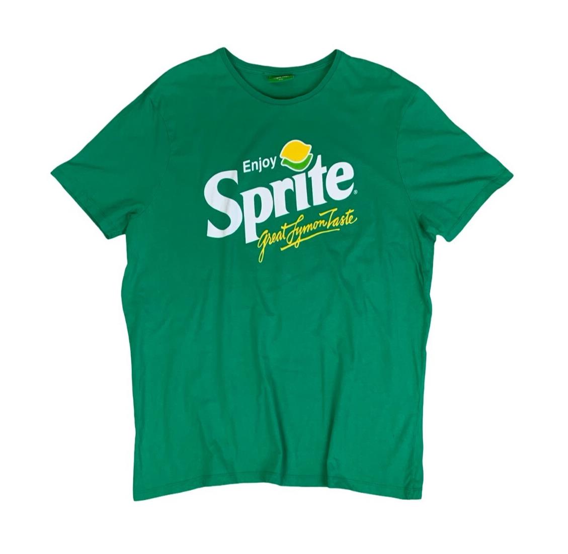 SPRITE GREEN LOGO GRAPHIC TEE MEDIUM LARGE