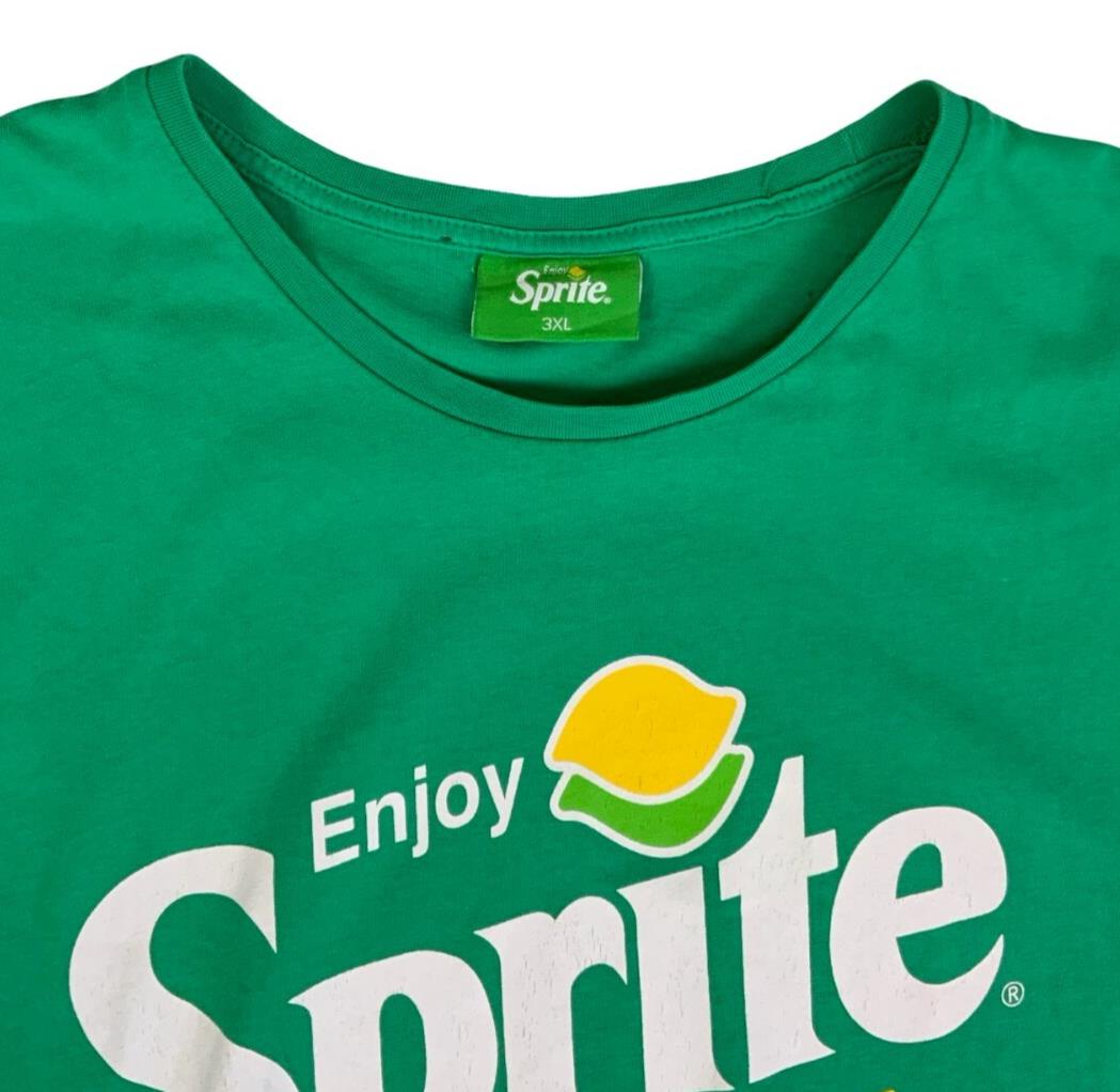 SPRITE GREEN LOGO GRAPHIC TEE MEDIUM LARGE
