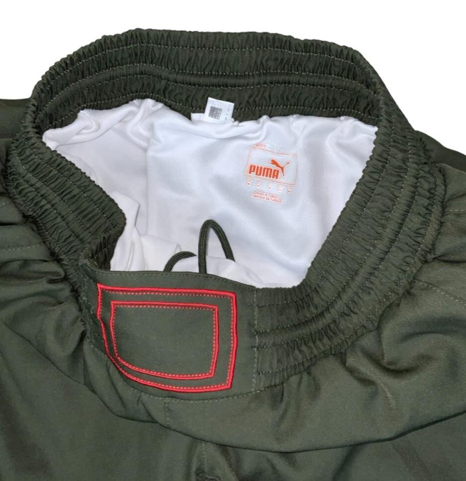 VTG VfB STUTTGART PUMA GREEN RED TRAINING FOOTBALL SHORTS XS