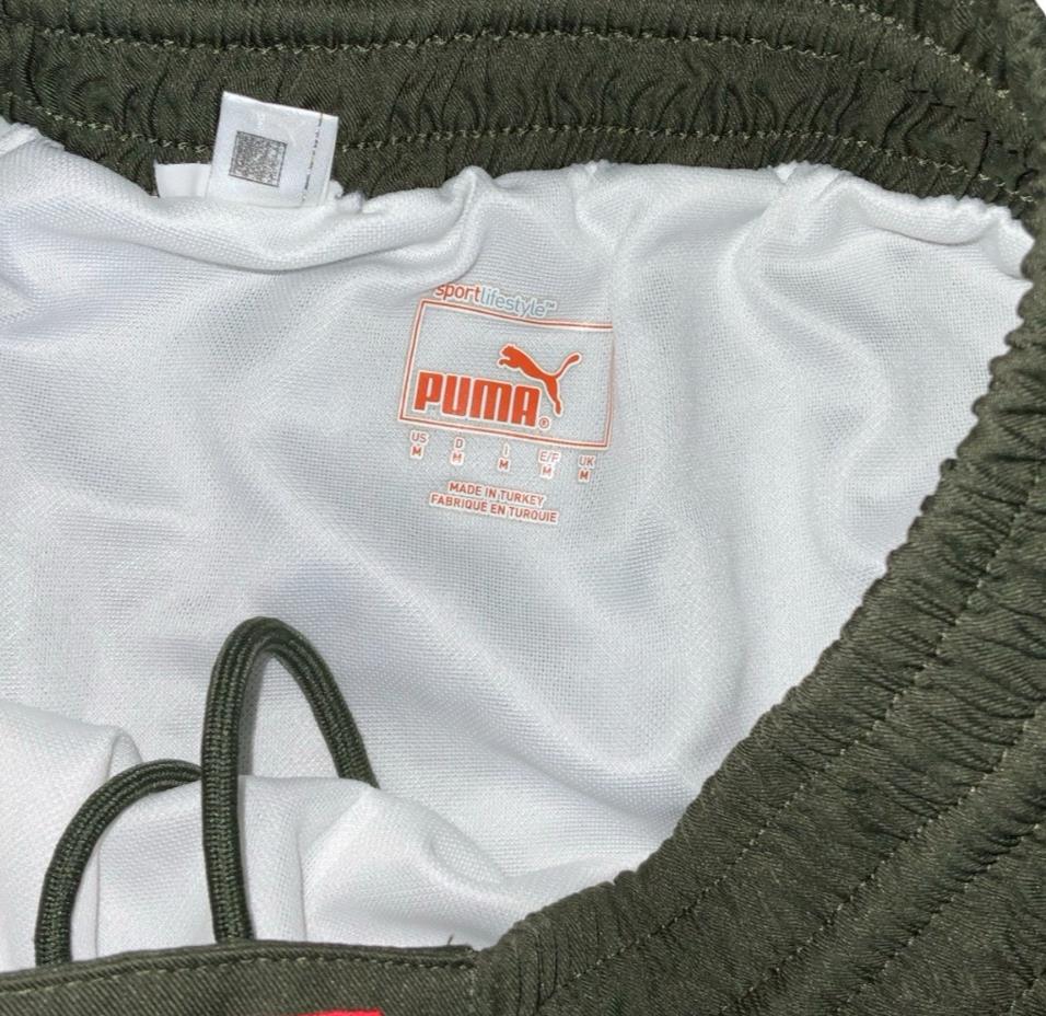 VTG VfB STUTTGART PUMA GREEN RED TRAINING FOOTBALL SHORTS XS