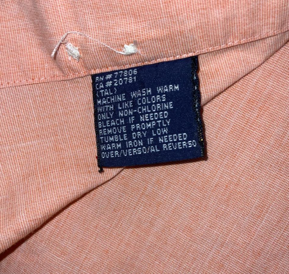 VTG Y2K TOMMY HILFIGER PINK SHORT SLEEVED BUTTON DOWN SHIRT MEDIUM