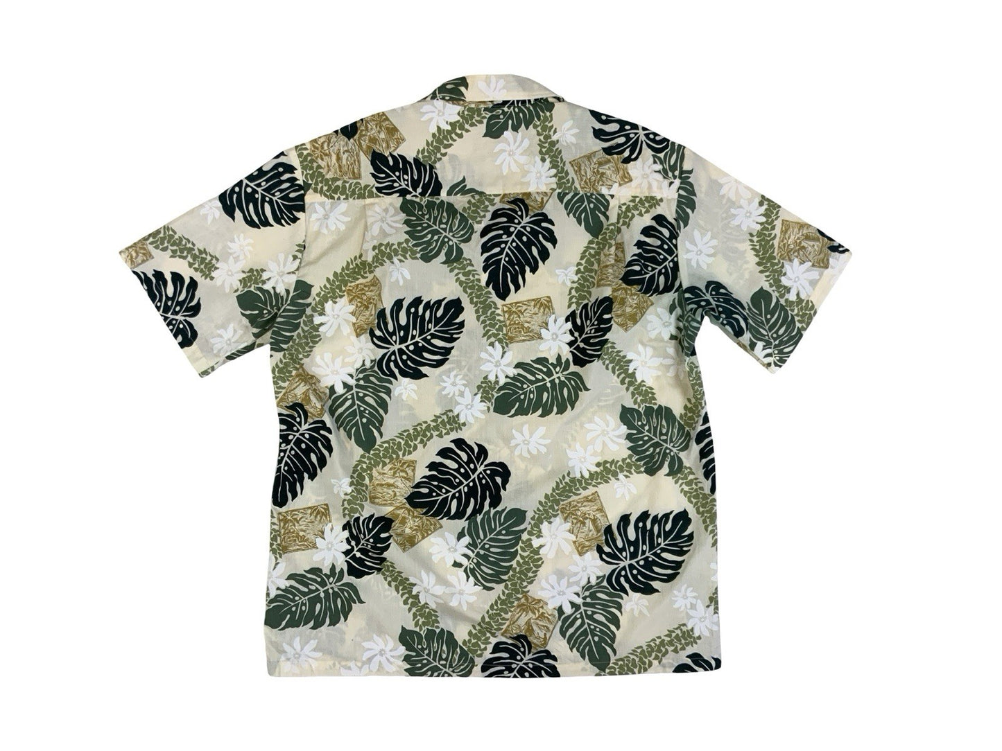 VTG WINNIE MADE IN HAWAII HAWAIIAN ALOHA SHIRT TIKI ROCKABILLY SURF XL 46”