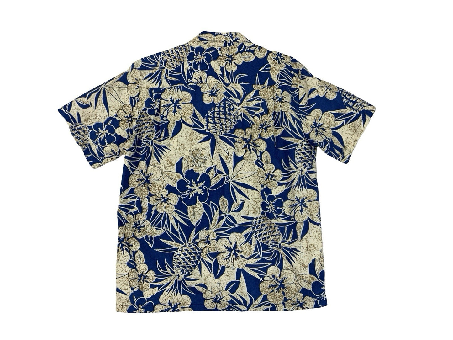 VTG TWO PALMS HAWAIIAN ALOHA SHIRT TIKI ROCKABILLY SURF M 43”