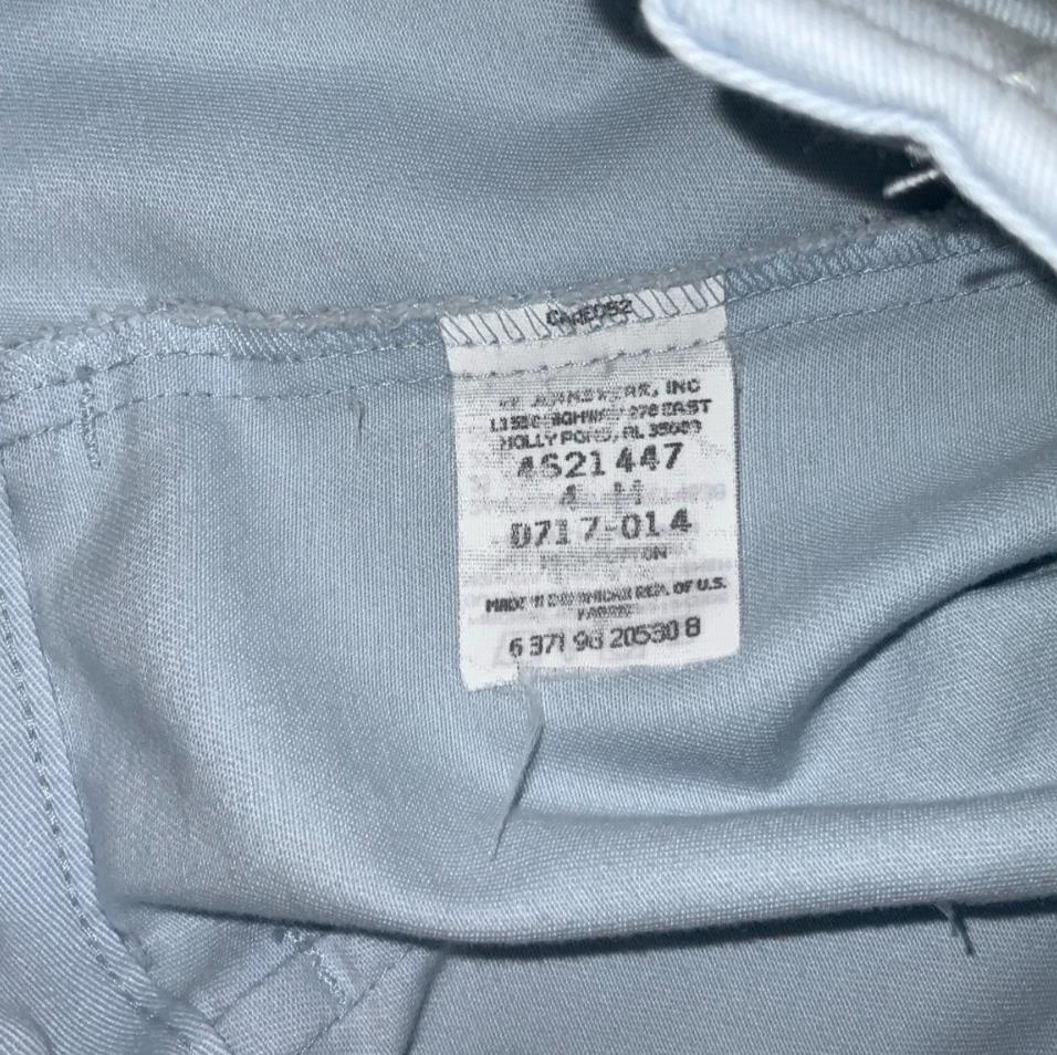 VTG 90s 'LEE CASUALS' BLUE WRINKLE FREE DENIM HIGH-WAIST BOYFRIEND SHORTS XS 4 6