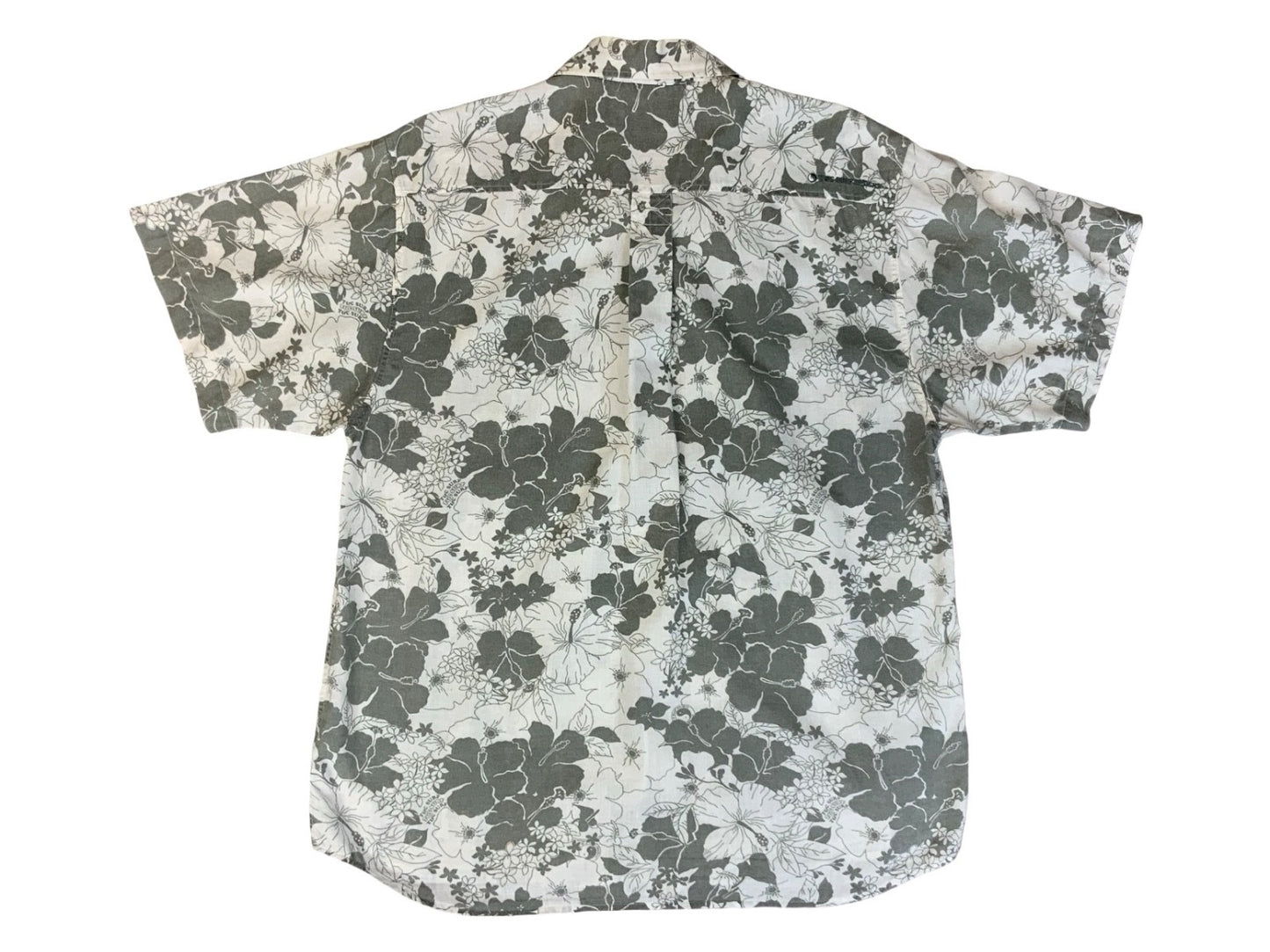 90S Y2K T&C SURF HAWAII HAWAIIAN MADE ALOHA SHIRT COTTON TIKI ROCKABILLY LARGE