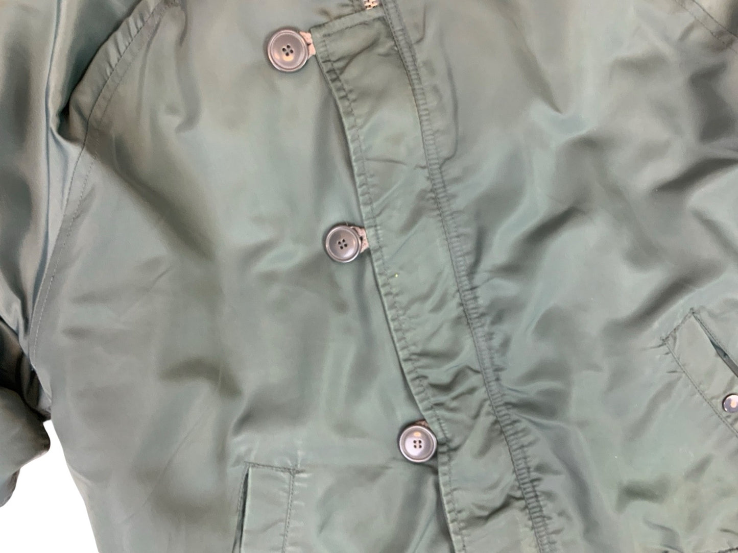 VTG MIL-TEC N-2B MANS FHEAVY FLYING JACKET SPLIT HOOD USAF USA N2B MILTEC LARGE