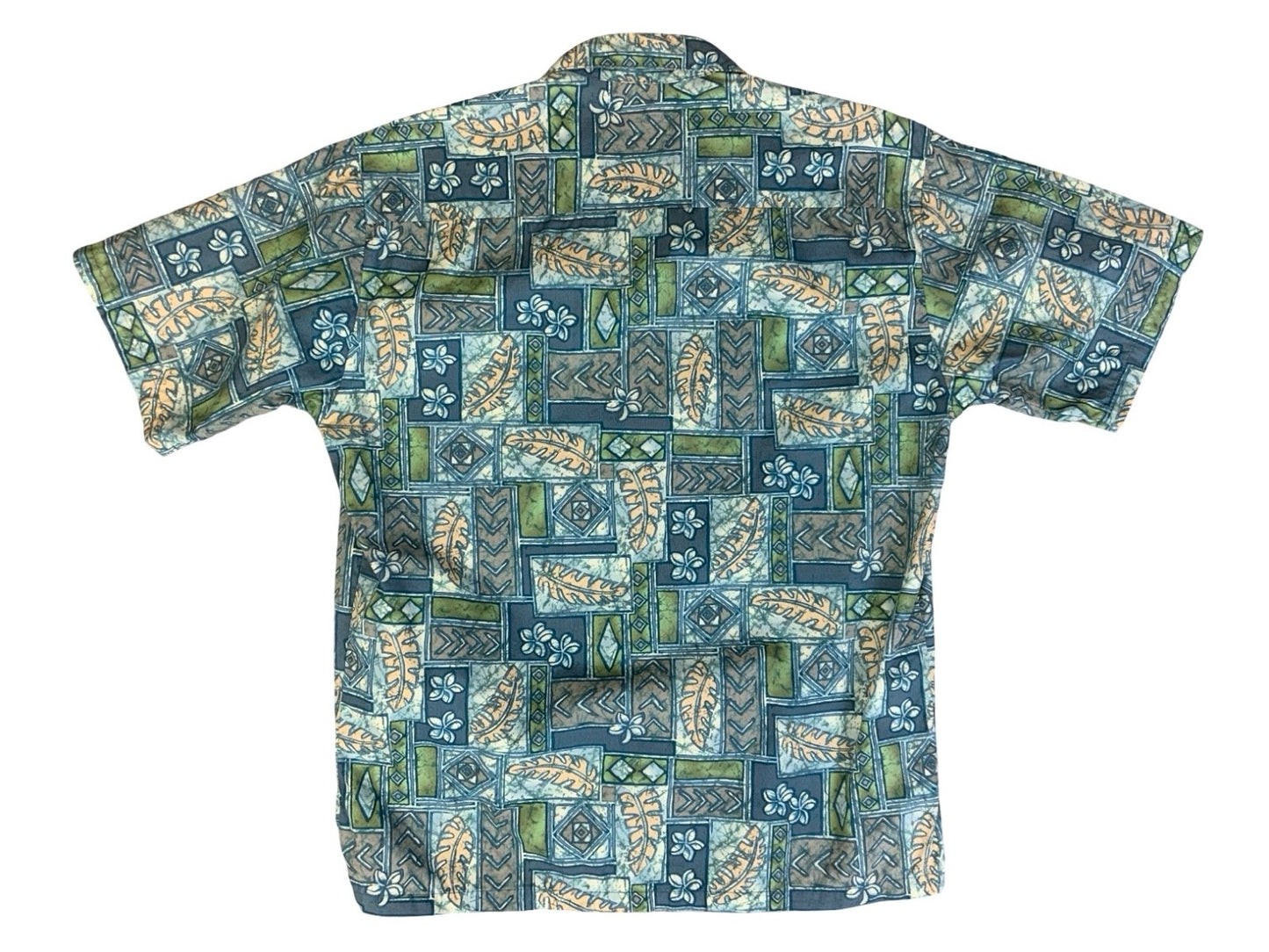 VTG COOKE STREET HAWAIIAN MADE ALOHA SHIRT COTTON TIKI ROCKABILLY SURF MEDIUM