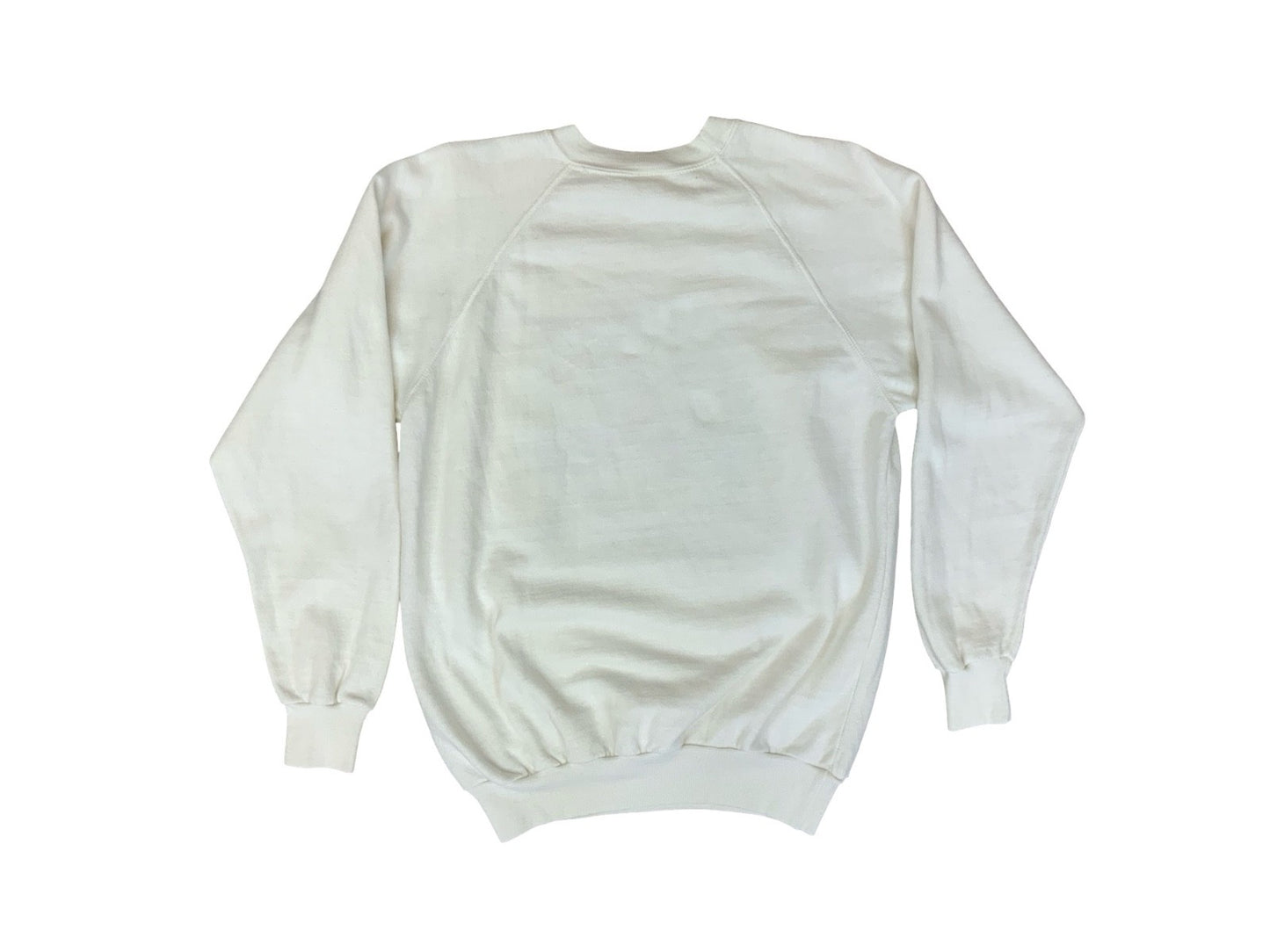 VTG 1980s MICKEY MOUSE WALT DISNEY SWEATSHIRT DIVING WHITE SMALL