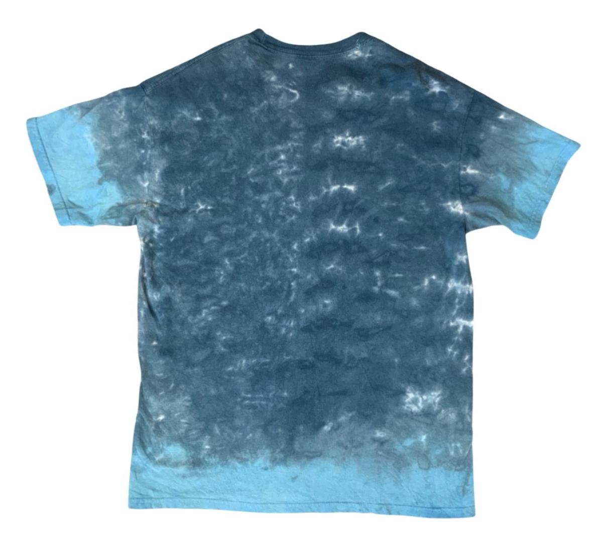 VTG LIQUID BLUE PINK FLOYD PULSE EXPLOSION TIE DYE BAND T SHIRT PROG ROCK M