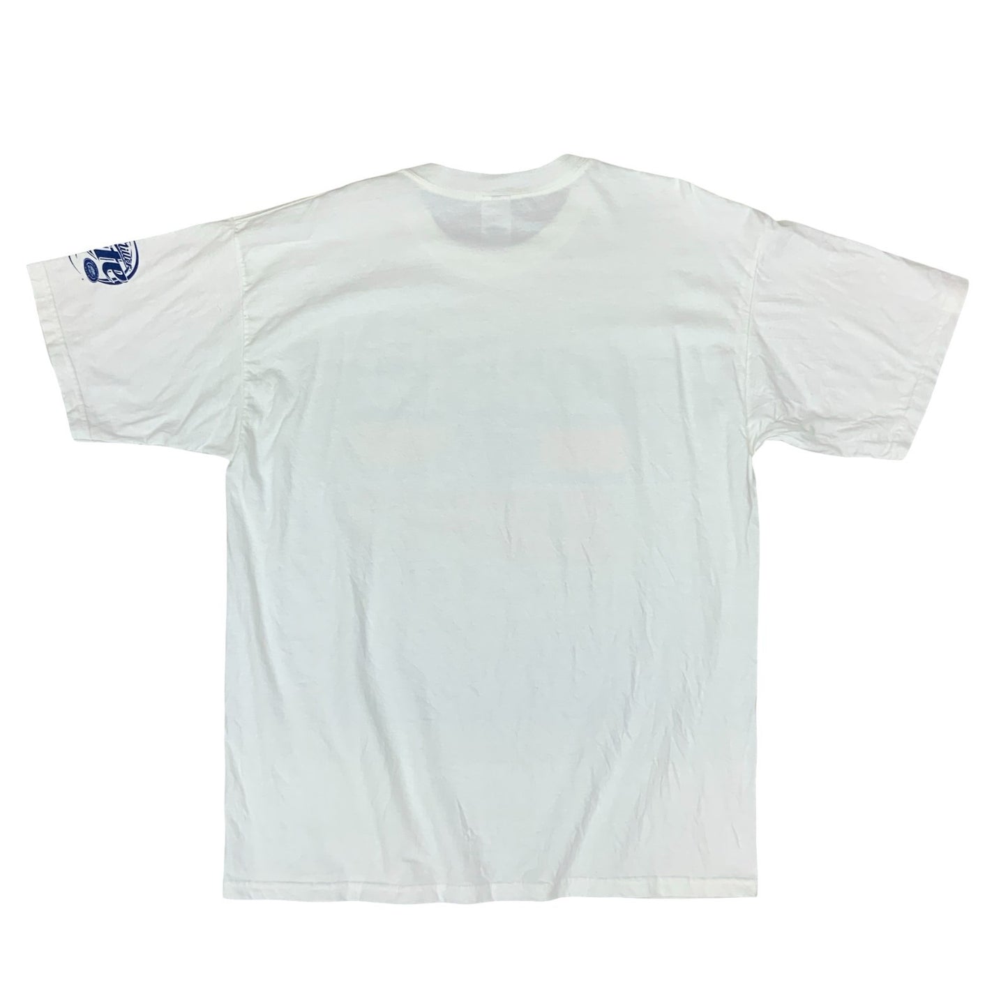 VTG GILDAN PRIMETIME ESPN FOOTBALL MILLER LITE WHITE GRAPHIC TEE EXTRA LARGE