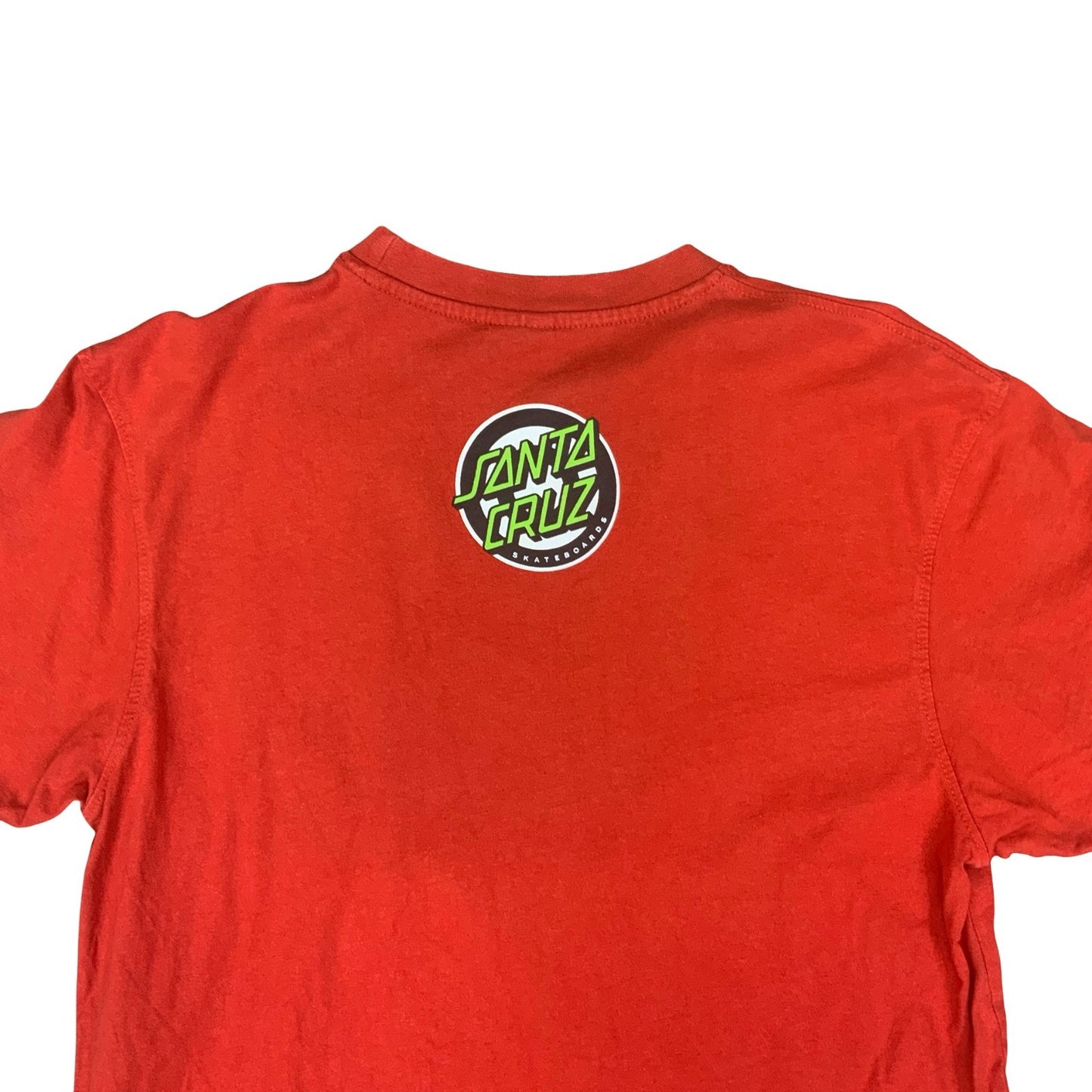 SANTA CRUZ SKATEBOARDS SKATING SURFING HAWAII TIKI RED GRAPHIC TEE MEDIUM