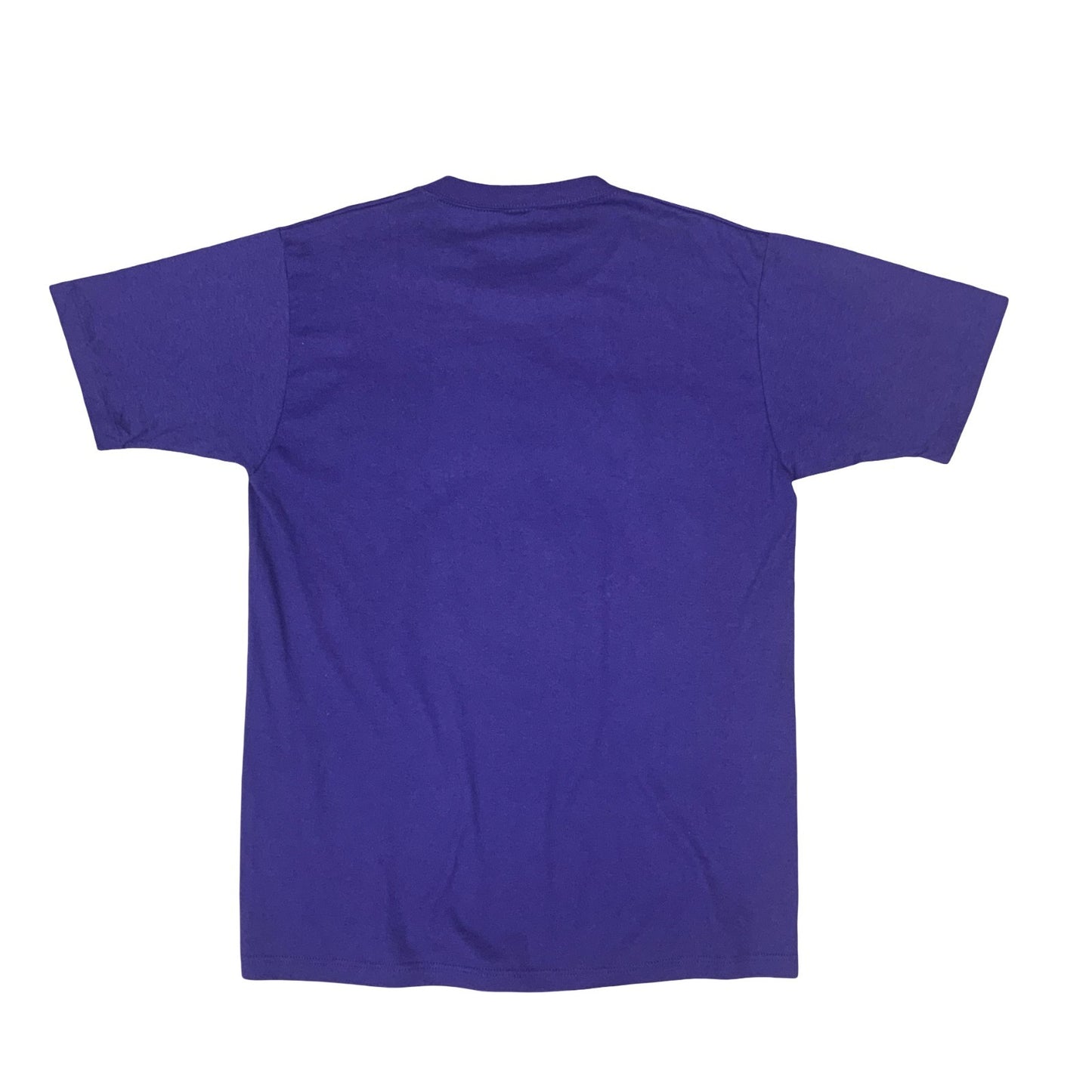 VTG 1991 JERZEES NEW YORK CITY USA PURPLE SINGLE STITCH GRAPHIC TEE LARGE
