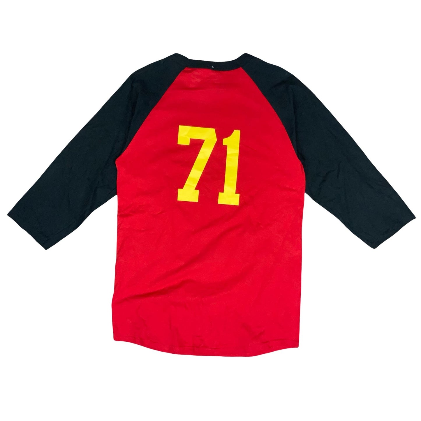 MVTG 'CHAMPION' DEADSTOCK 'CUSTOM INK' RED BLACK HOT TAMALES GRAPHIC T-SHIRT M