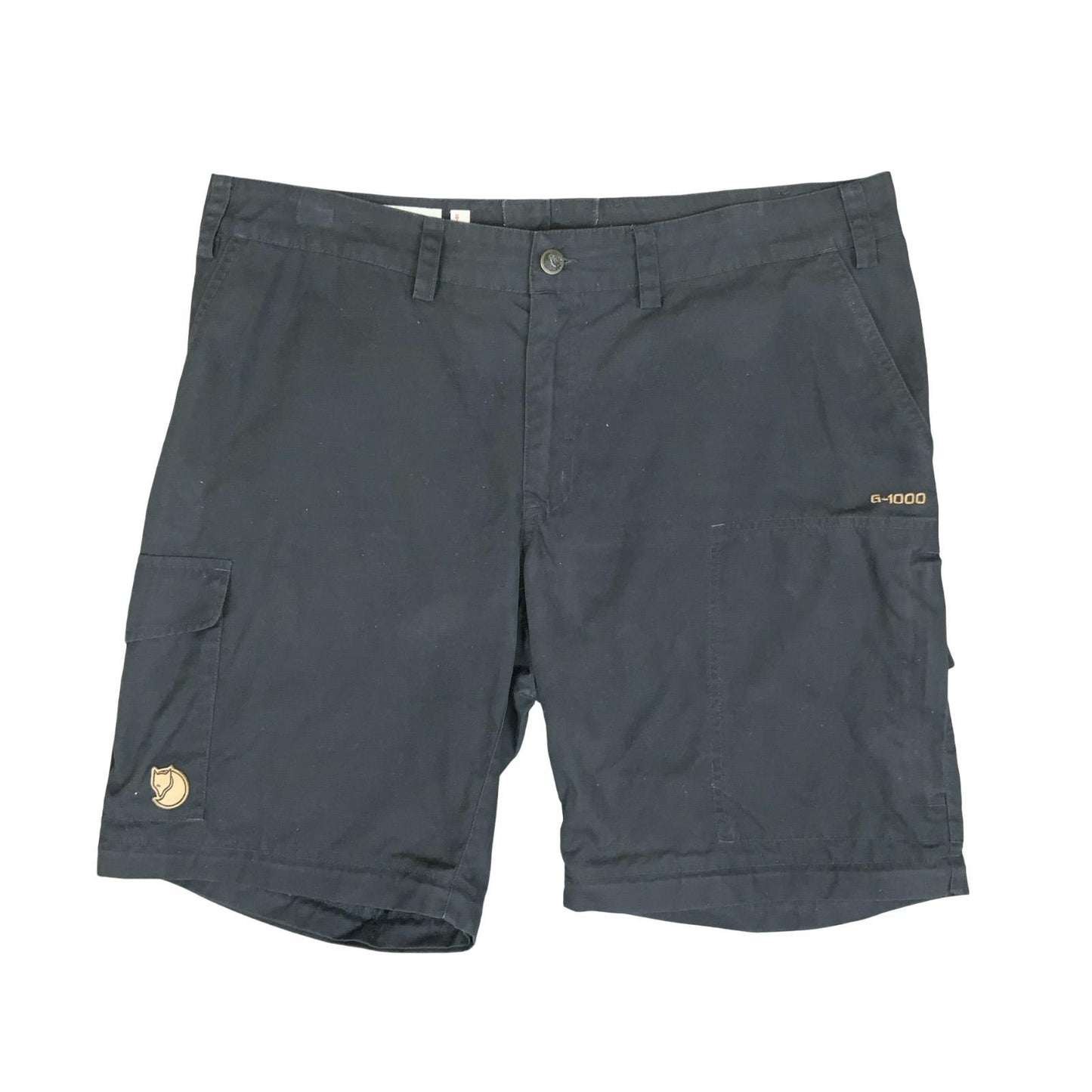 VTG 00s 'FJÄLLRÄVEN' KHAKI GREY GREEN CARGO COMBAT WOMEN'S SHORTS MED LARGE