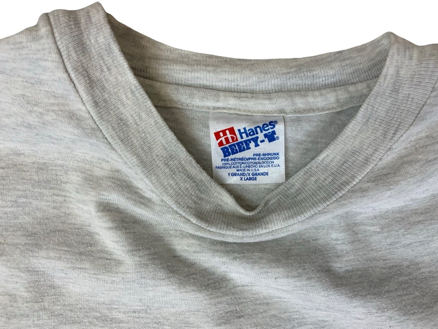 VTG 90s ANCHOR STEAM BEER SAN FRANCISCO CA SINGLE STITCH T SHIRT HANES BEEFY XL