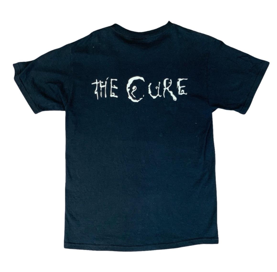 VTG LATE 90s THE CURE ROBERT SMITH FRUIT OF THE LOOM HEAVY T SHIRT RARE SMALL