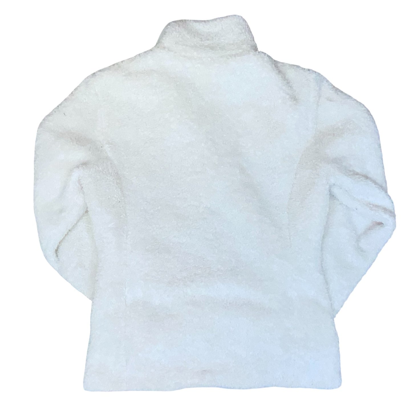 VTG 90s 'PATAGONIA' WHITE TEDDY FLEECE ZIP-UP FULLY LINED HIKING JACKET S 8/10
