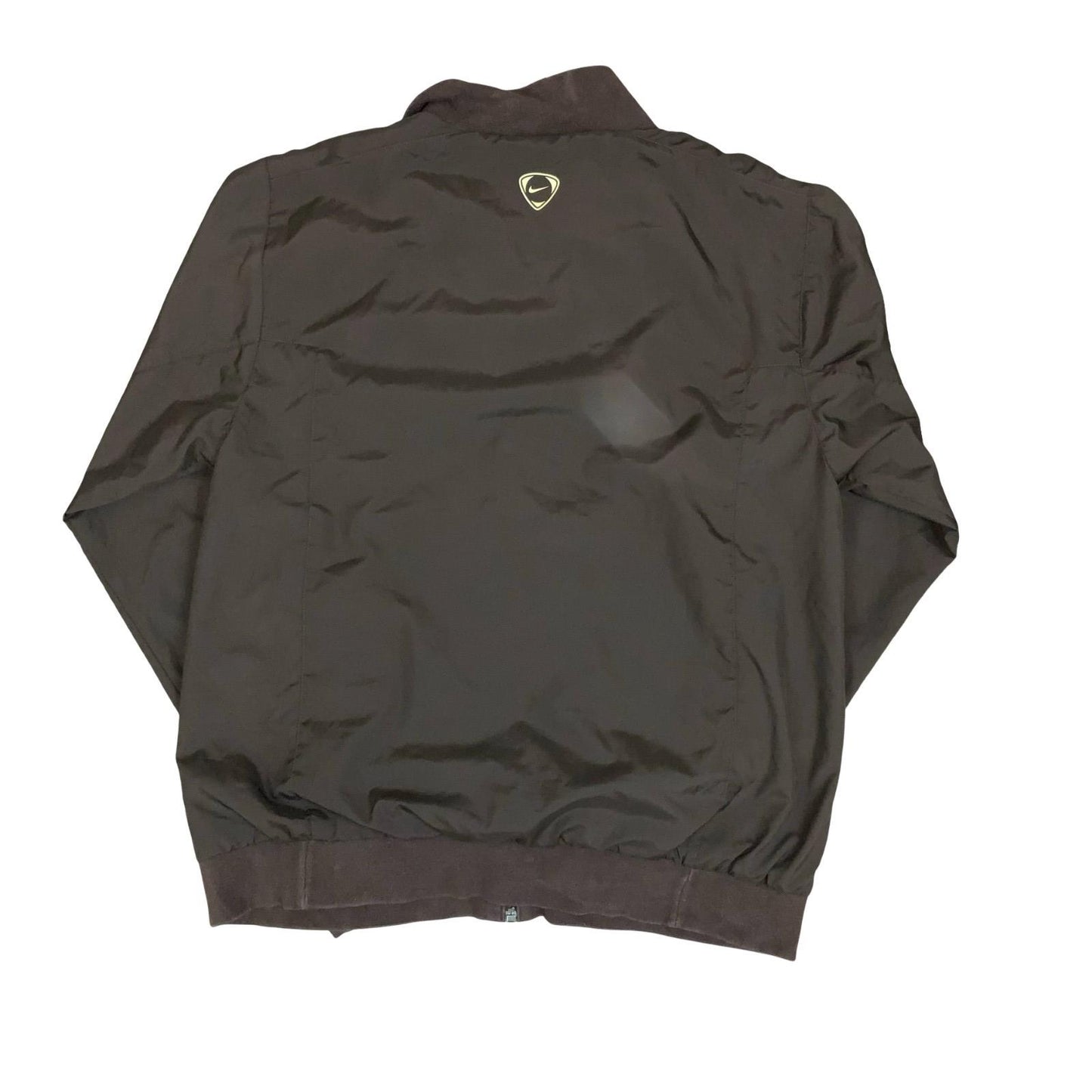 VTG 2008-09 'NIKE' FC BARCELONA BROWN WINDBREAKER TRACK JACKET MEDIUM