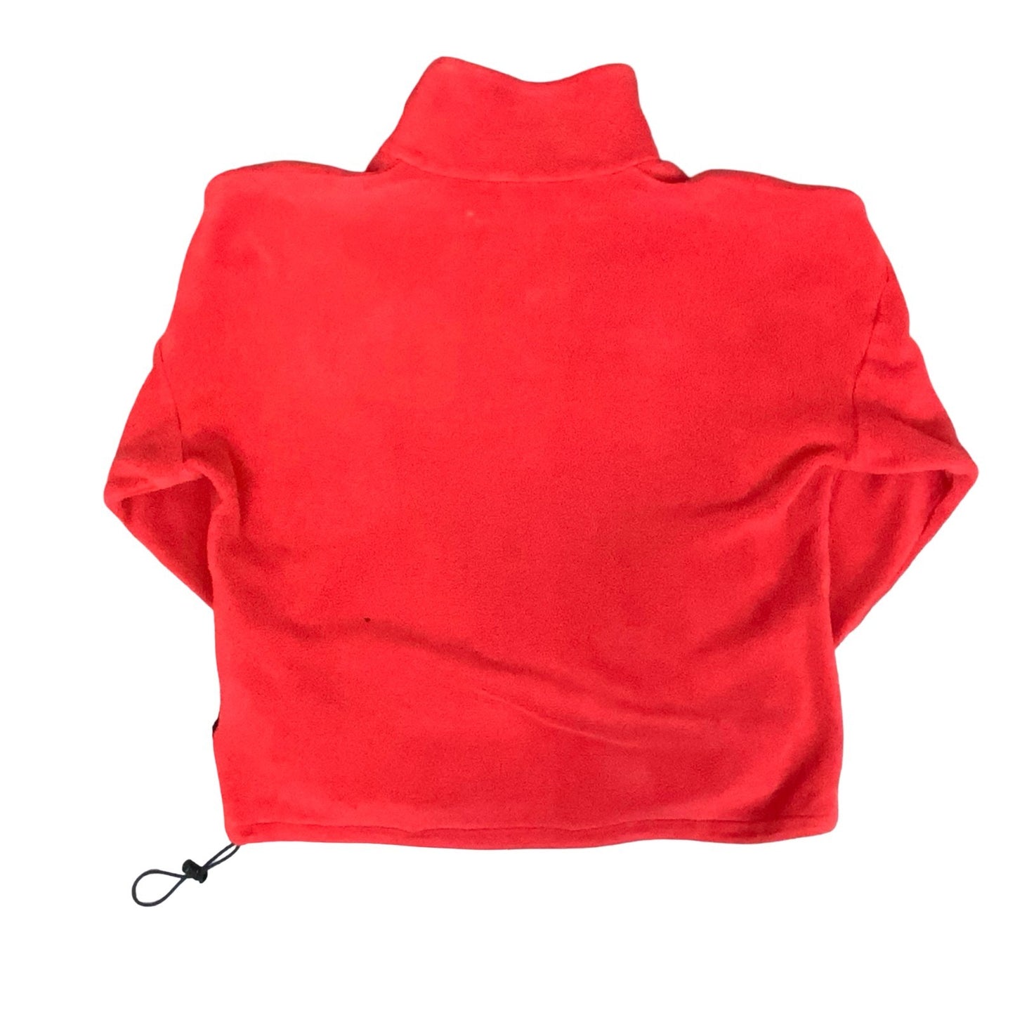 VTG 90s 'BERGHAUS' RED PULL-OVER CASUAL OVERSIZED OUTDOORS TEDDY FLEECE XL