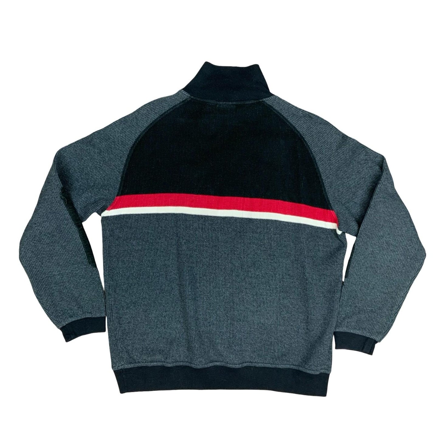 Vintage 90s Umbro Retro Colour Blocked 1/4 Zip Sweater Jumper Crewneck XL