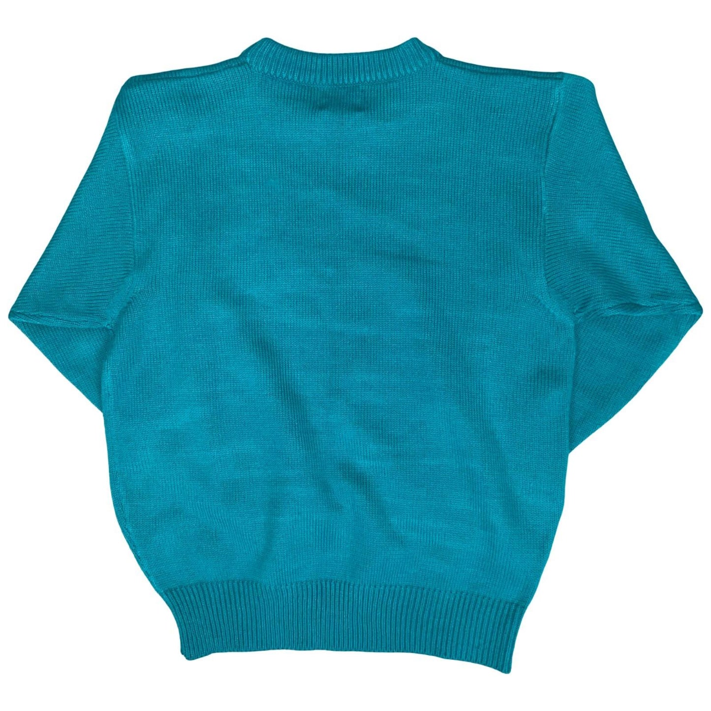 VTG 'LEVI'S' AUTHENTIC WESTERN WEAR 501 LOGO TEAL GREEN PULLOVER SWEATSHIRT L