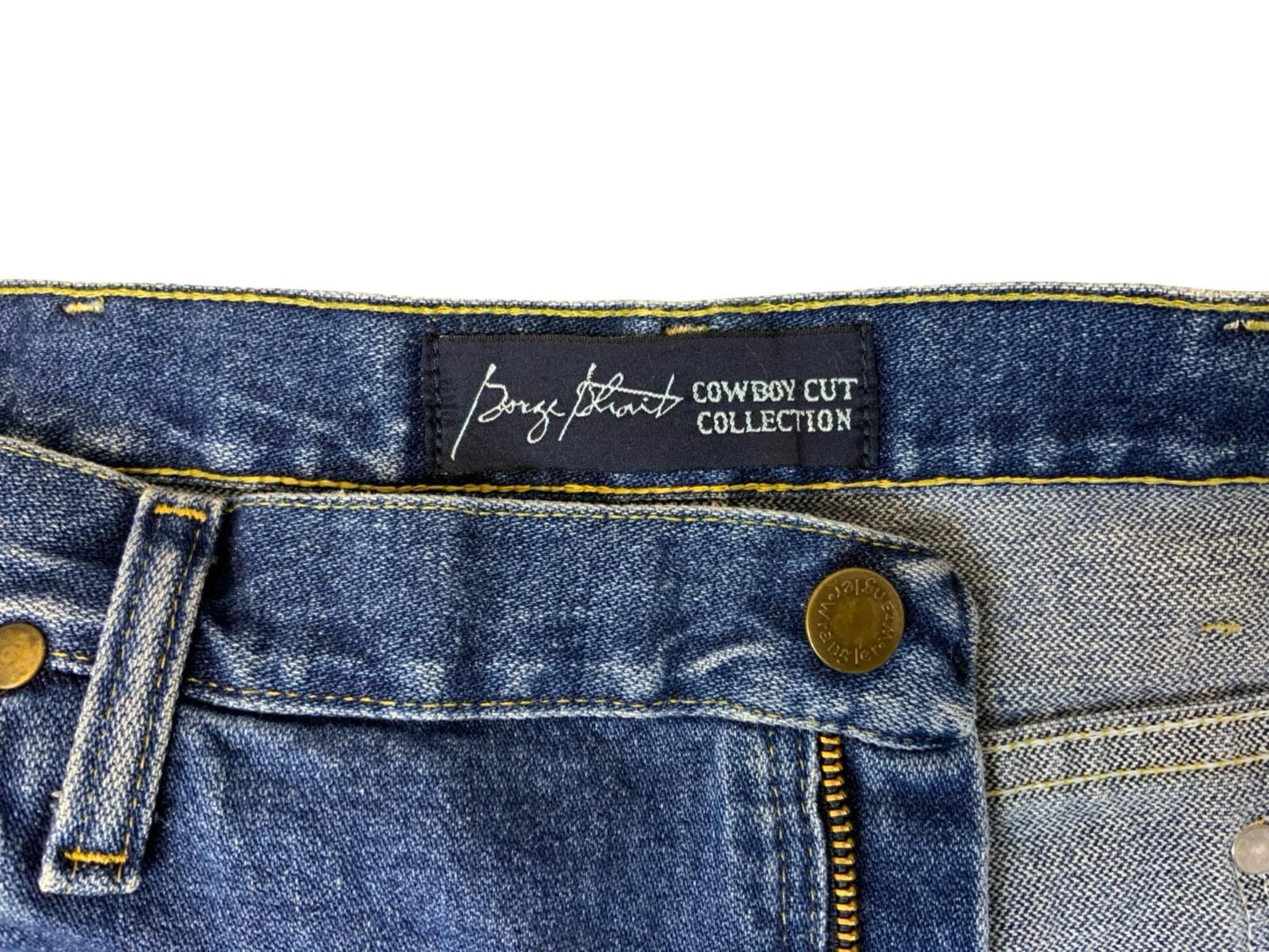 WRANGLER COWBOY CUT COLLECTION GEORGE STRAIT CLASSIC WESTERN JEANS 38W 32L