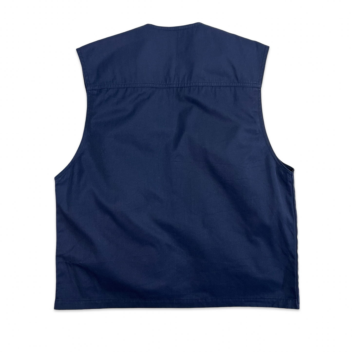 Vintage Navy Utility Vest M