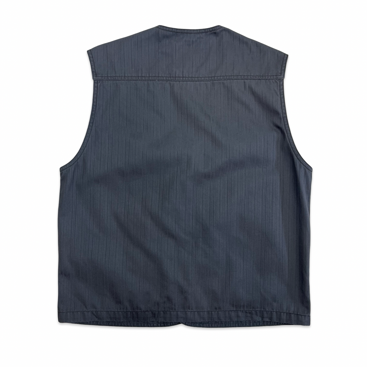 Vintage Grey Utility Vest S