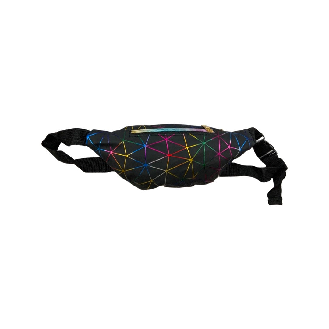 Vintage Multicolour Vinyl Bum Bag