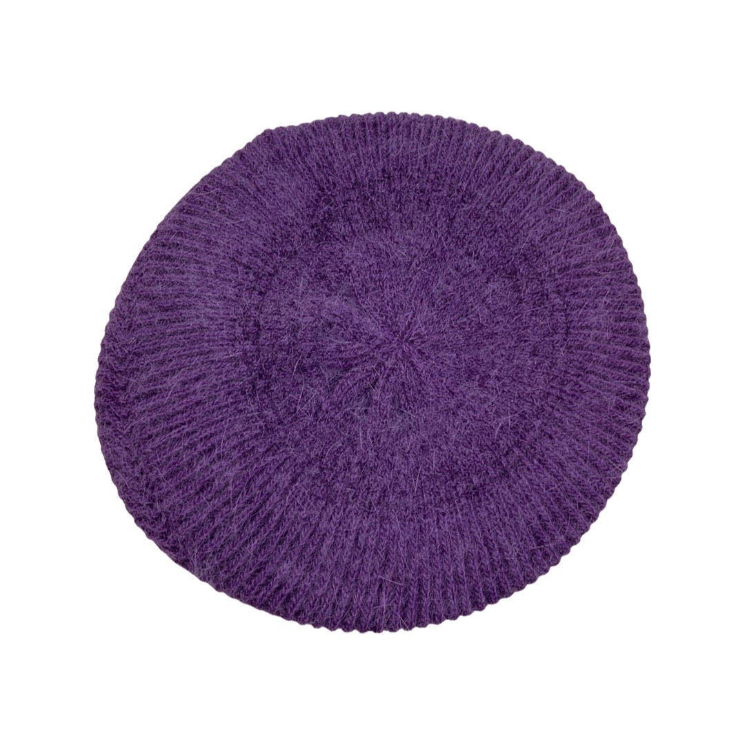 Vintage Purple Peak Beret