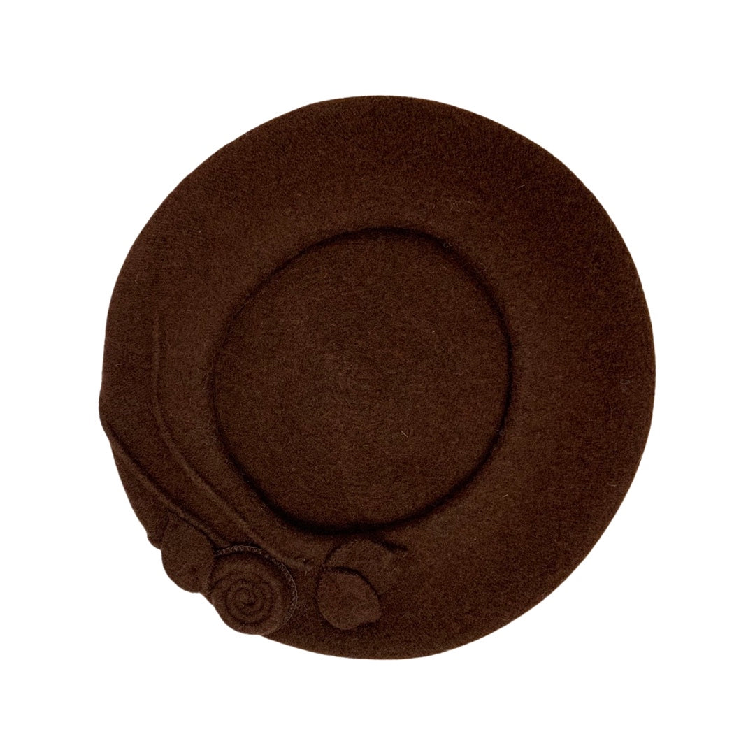 Vintage Brown Beret