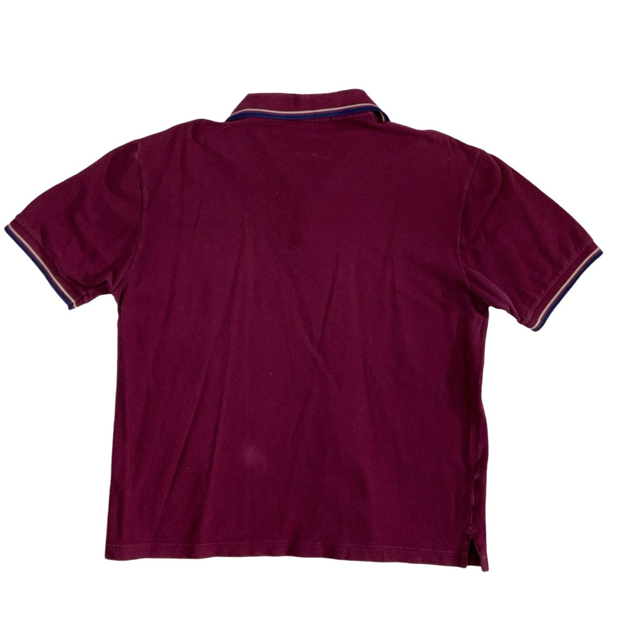 Vintage Burgundy Fred Perry Preppy Polo Shirt M L