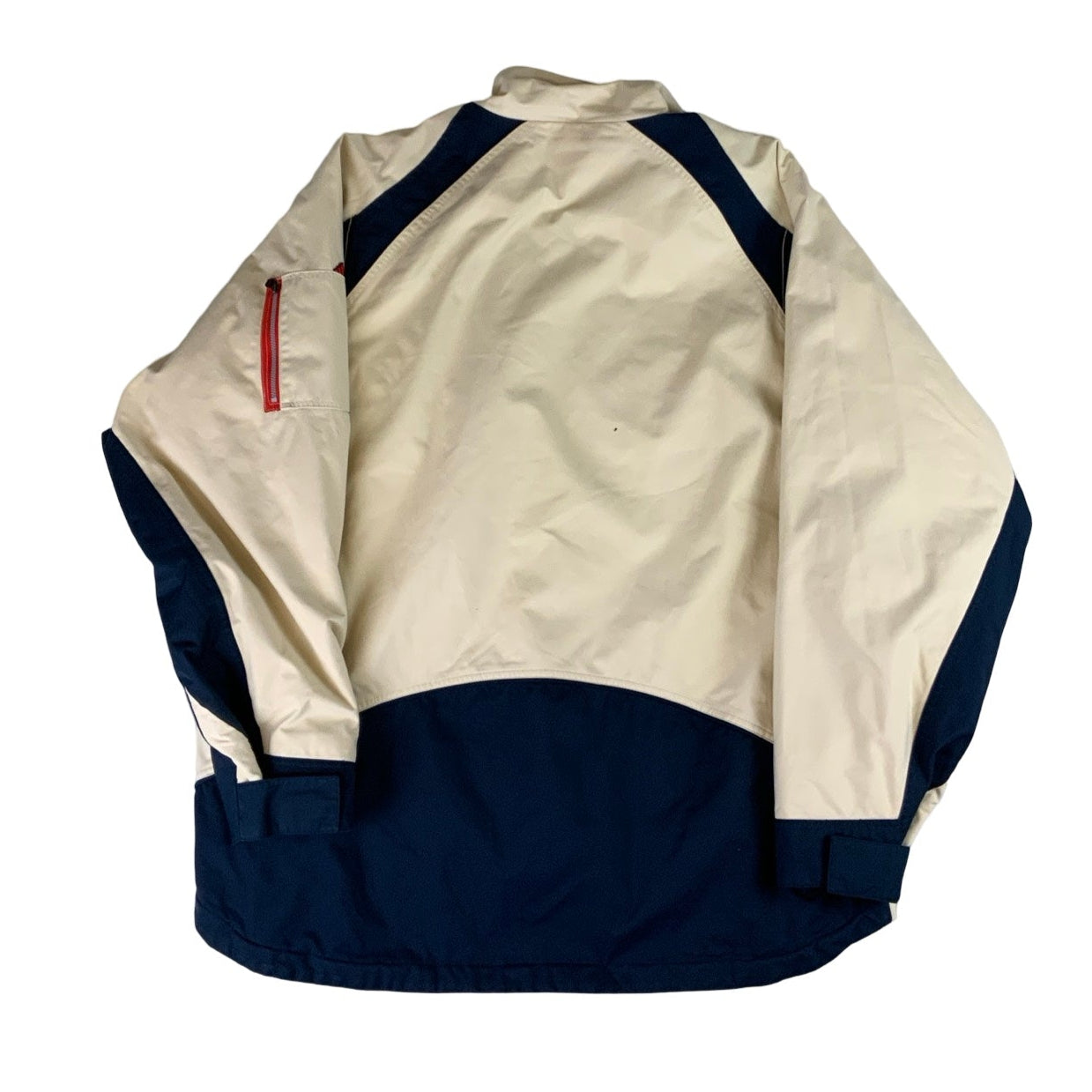 Adidas Technical Navy & Cream Rain Jacket L XL