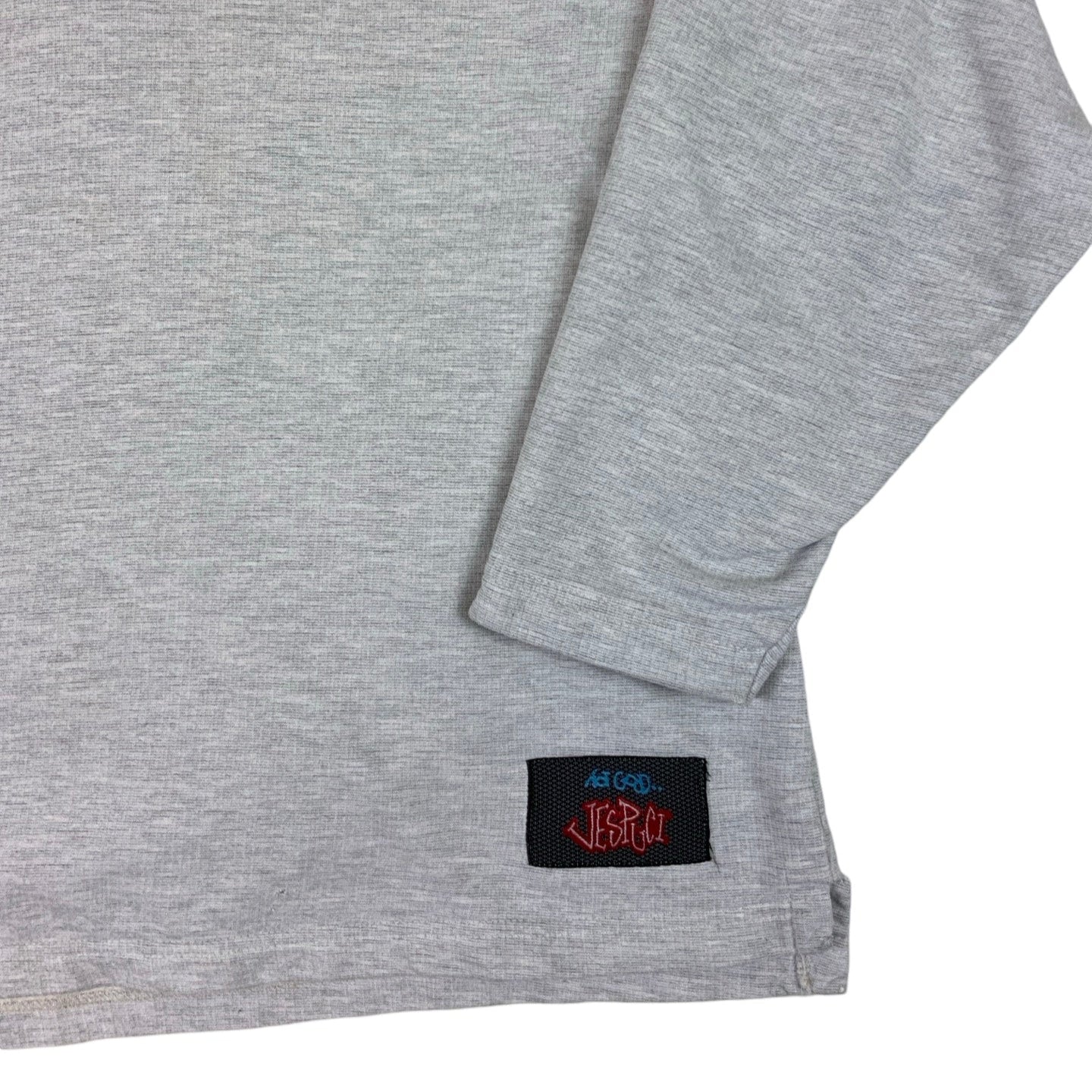 Vintage 90s Hiphop Graffiti Grey Sweatshirt M L