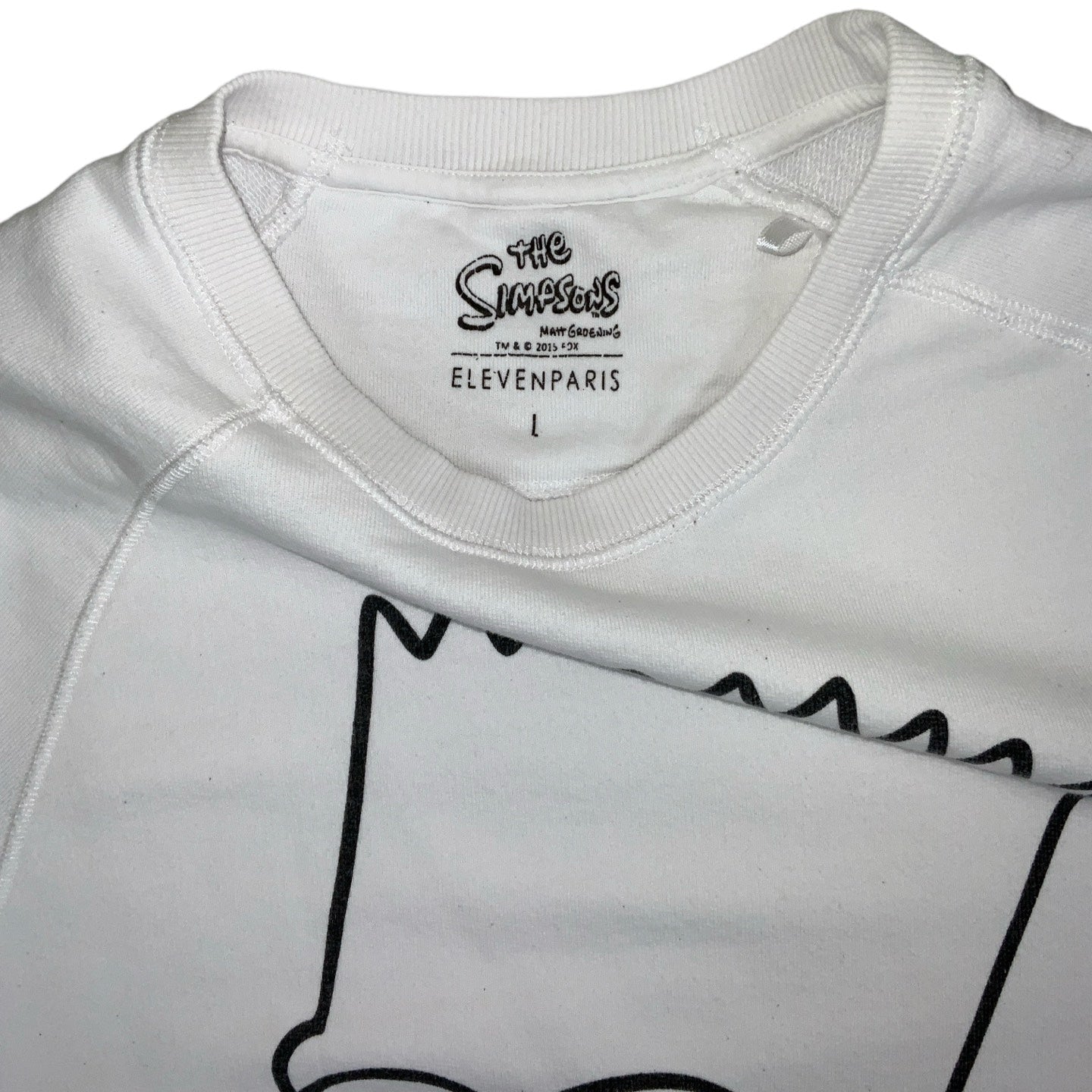 Vintage 90s 'The Simpsons' Bart Simpson Cartoon Graphic Sweatshirt S M