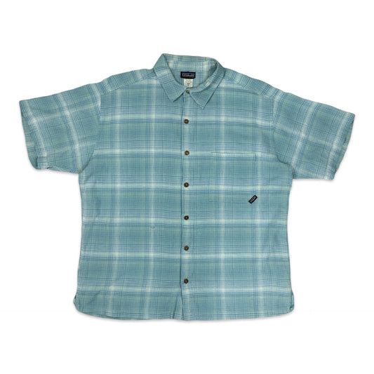 Patagonia Plaid Short Sleeve Shirt L