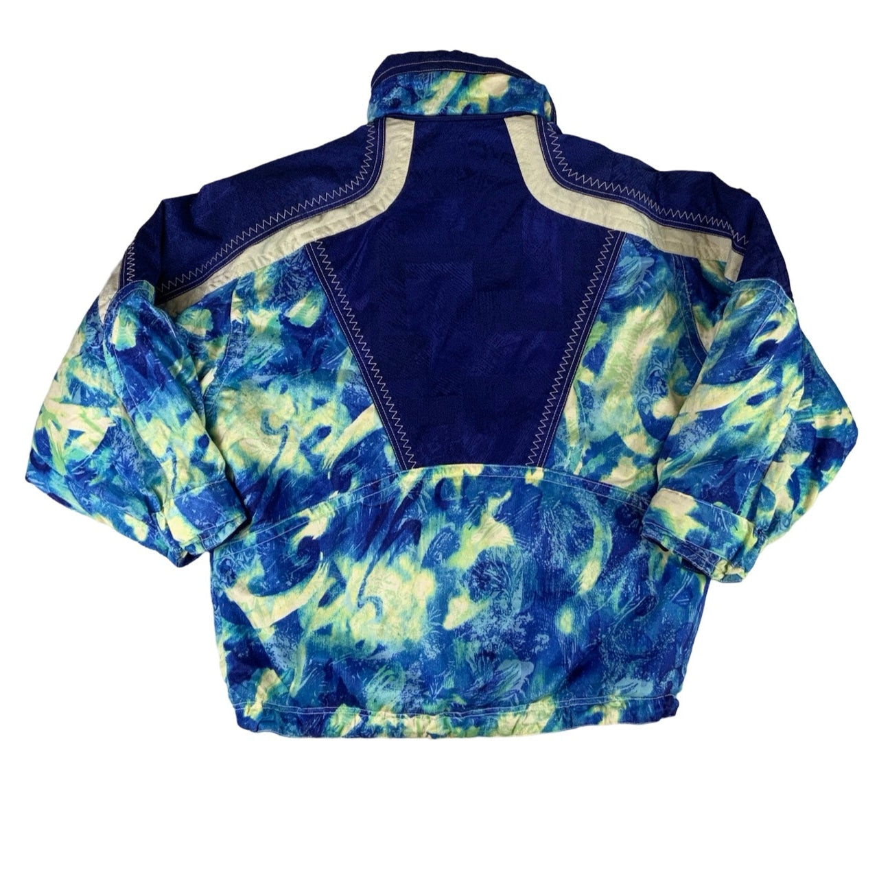 Vintage 90s Bright Descente Retro Ski Jacket M L