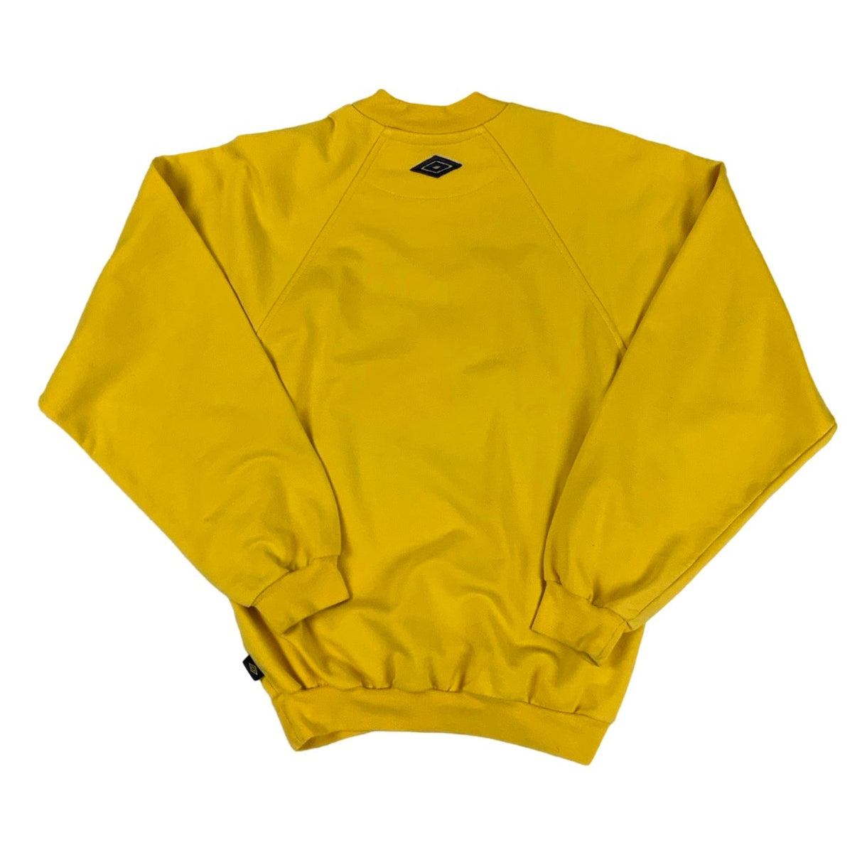 Vintage 90s Umbro Yellow Logo Spell Out Sweatshirt S M