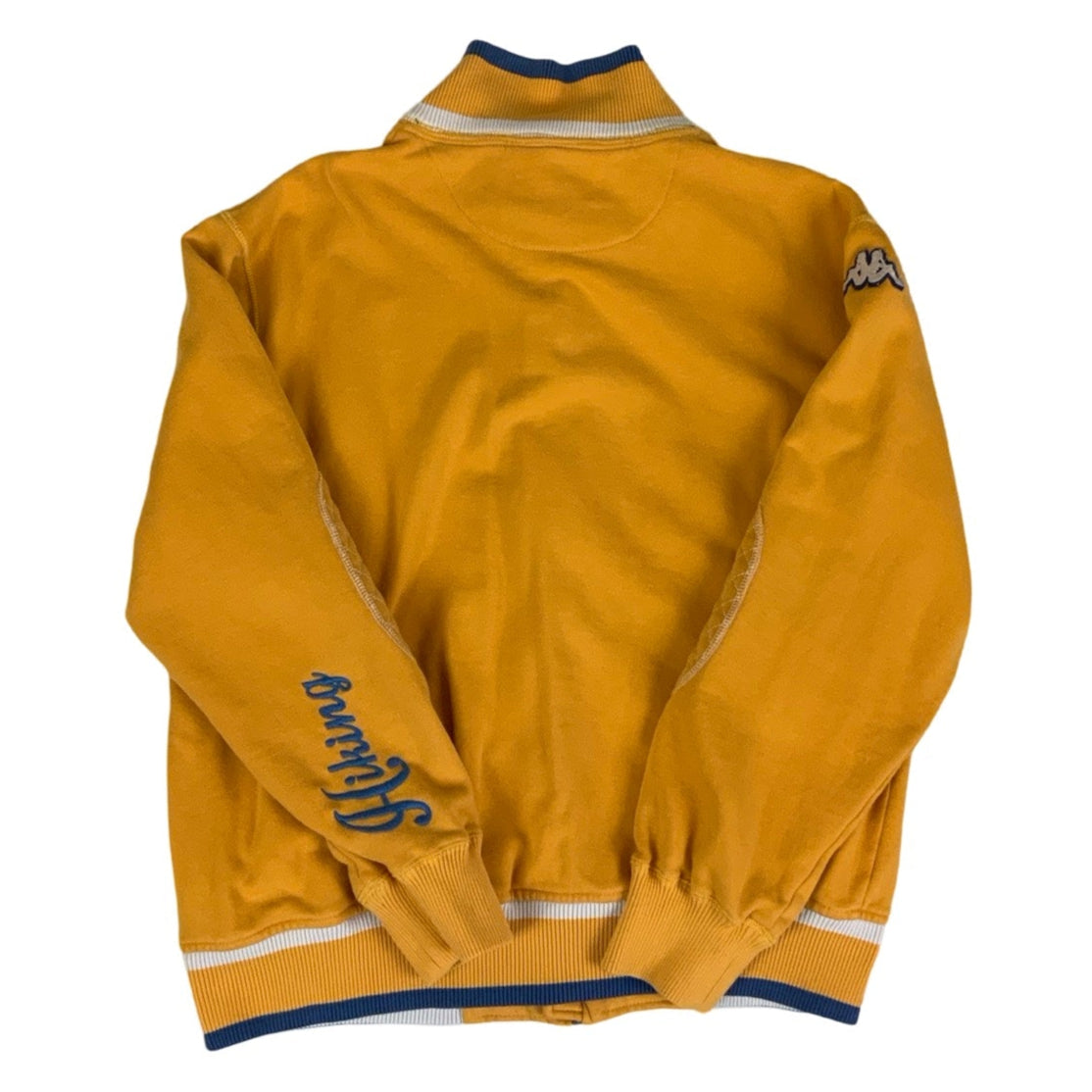 Vintage Yellow Kappa Retro Track Jacket L XL