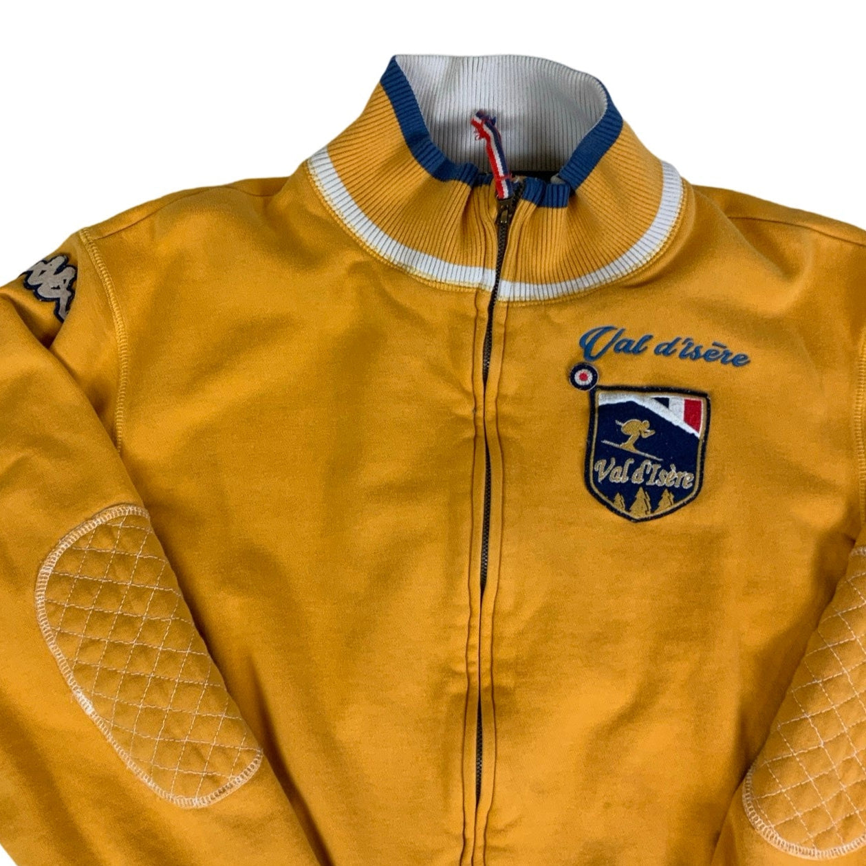 Vintage Yellow Kappa Retro Track Jacket L XL