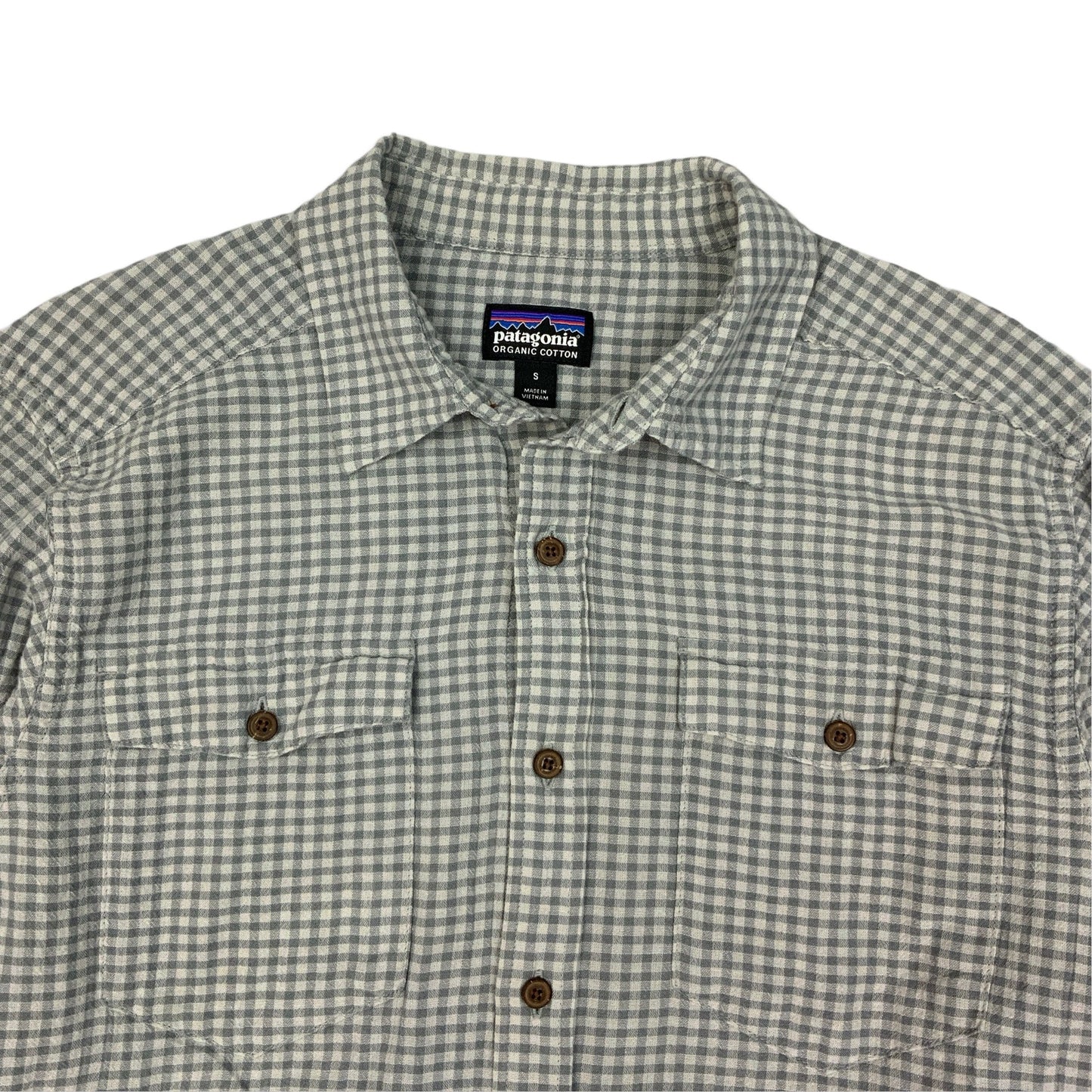 Patagonia Grey Check Shirt S