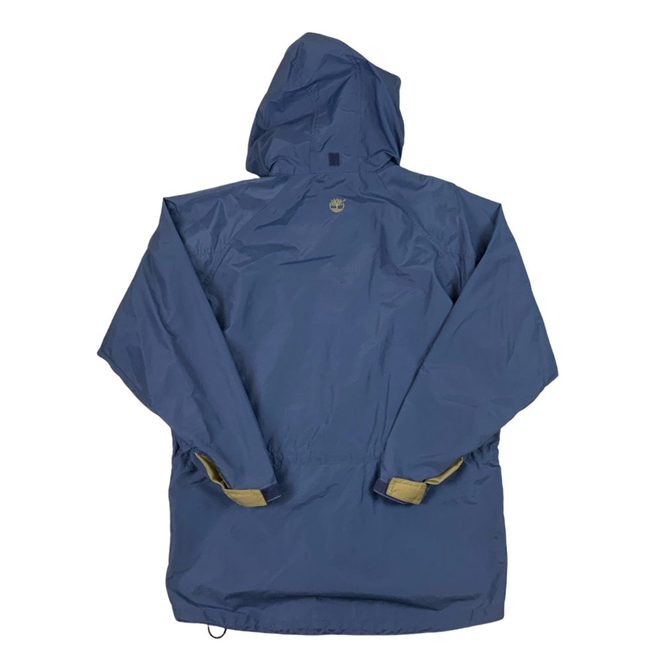 Blue Columbia Outdoor Hooded Rain Jacket M L