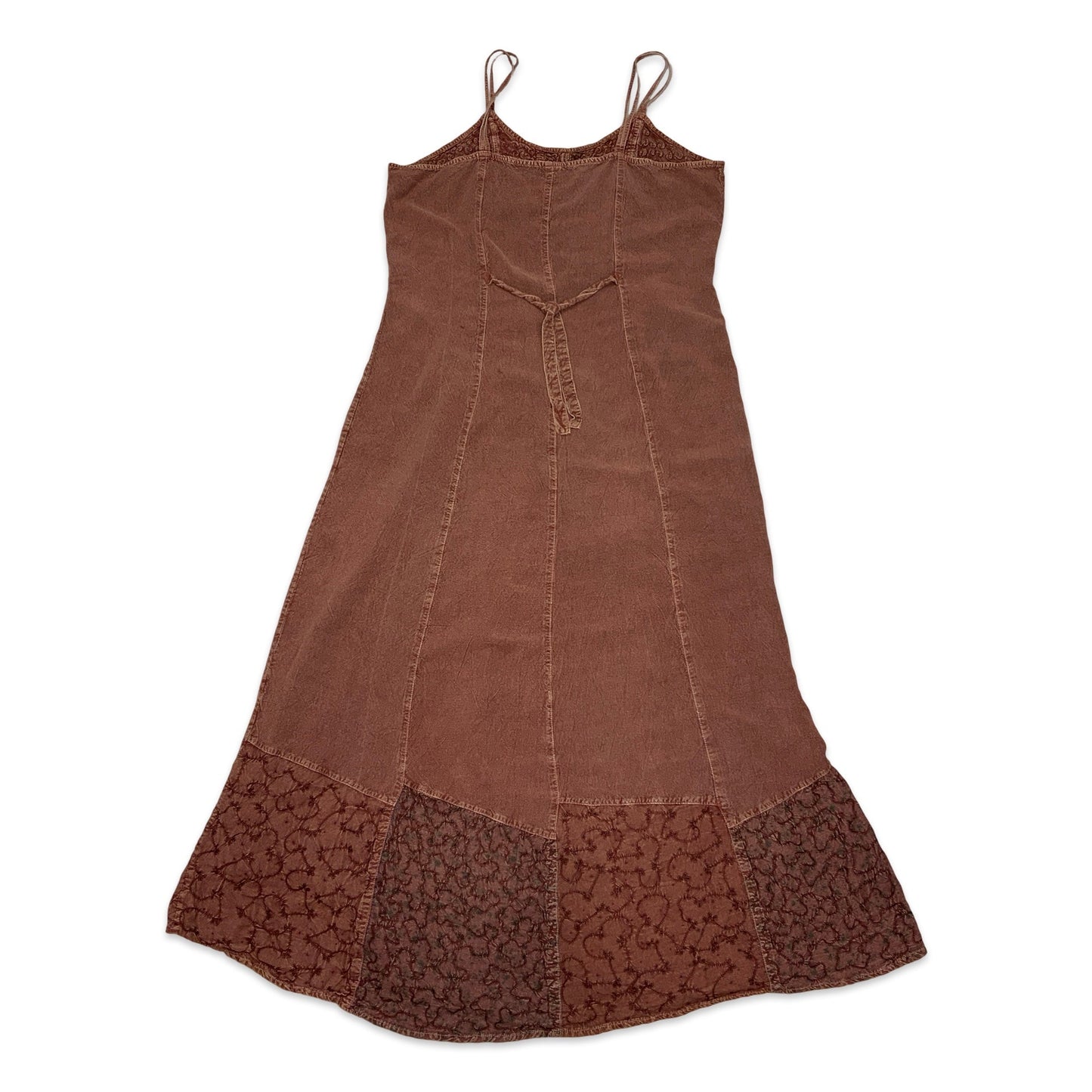 90s Maroon Maxi Dress 14