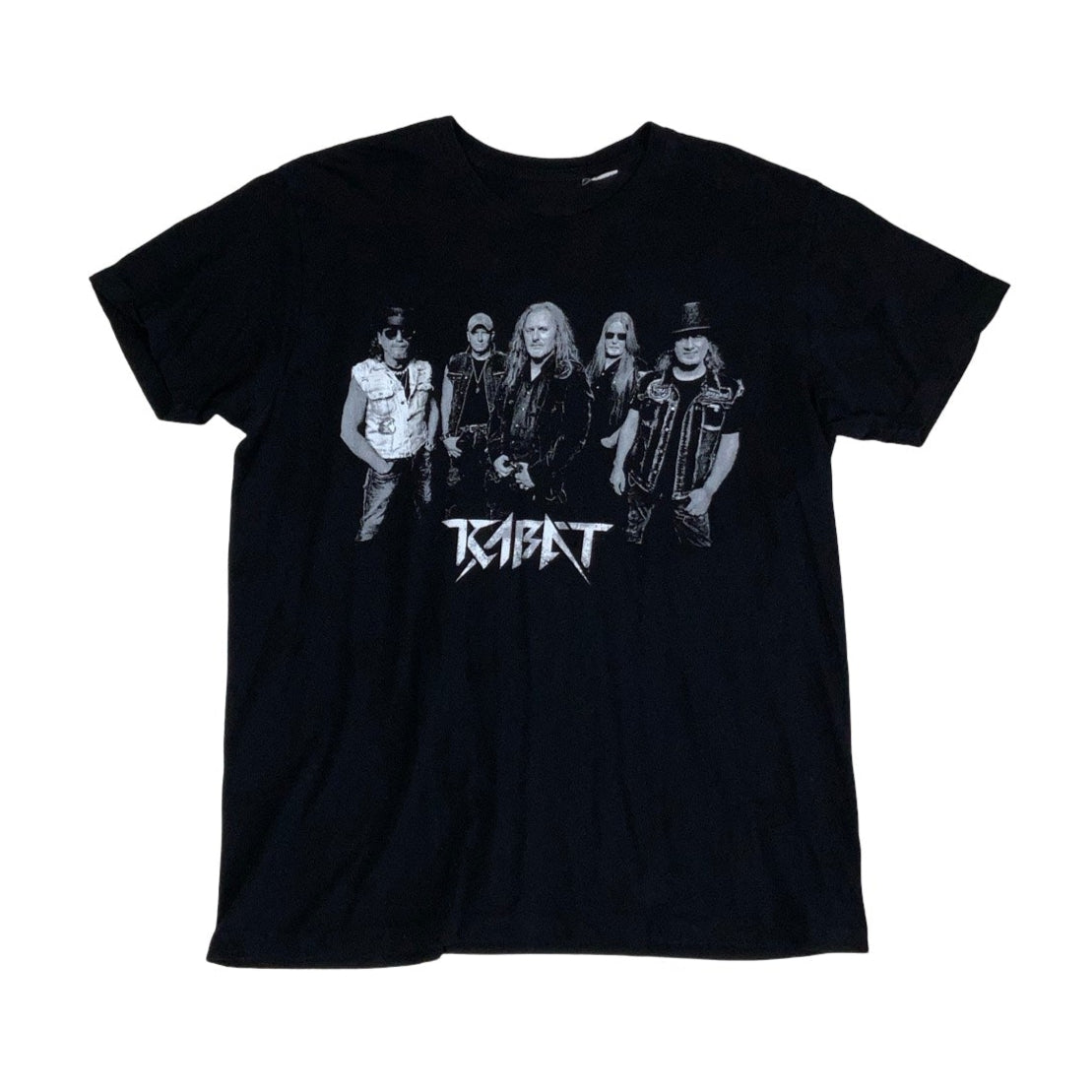 Vintage 90s 'KABAT' Czech Metal Rock Band Original Organic Graphic T-Shirt M
