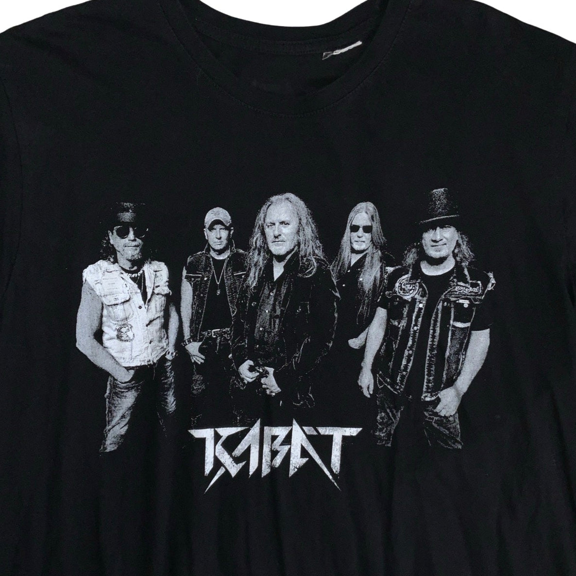 Vintage 90s 'KABAT' Czech Metal Rock Band Original Organic Graphic T-Shirt M