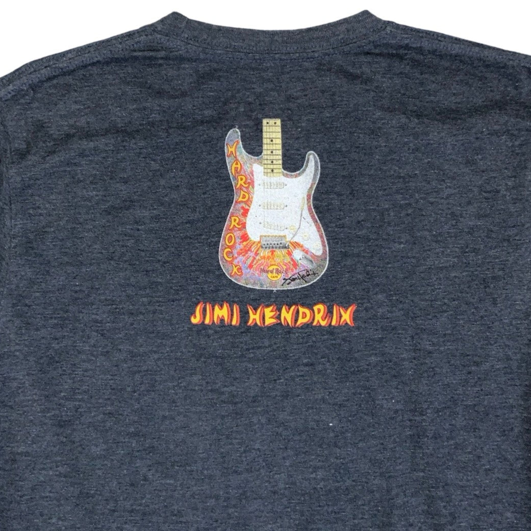 Vintage 90s 'Hard Rock' Madrid Jimi Hendrix Official Graphic T-Shirt S