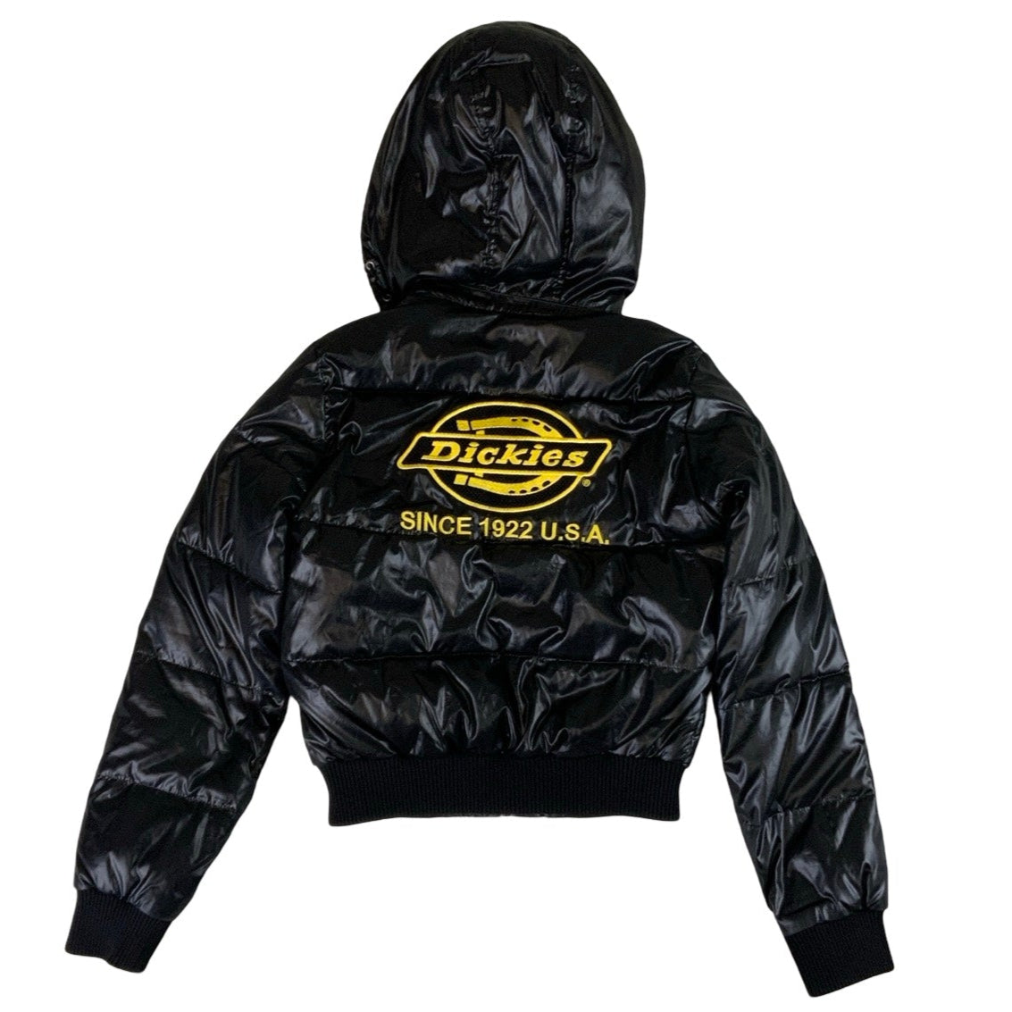 Cropped Y2k Dickies Puffer Jacket XS 6
