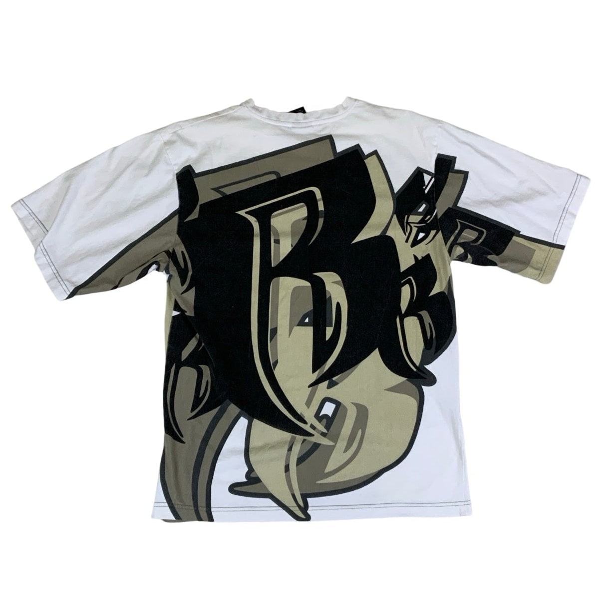Vintage 90s RARE Streetwear DMX Ruff Riders Graphic Hip Hop T-shirt L XL