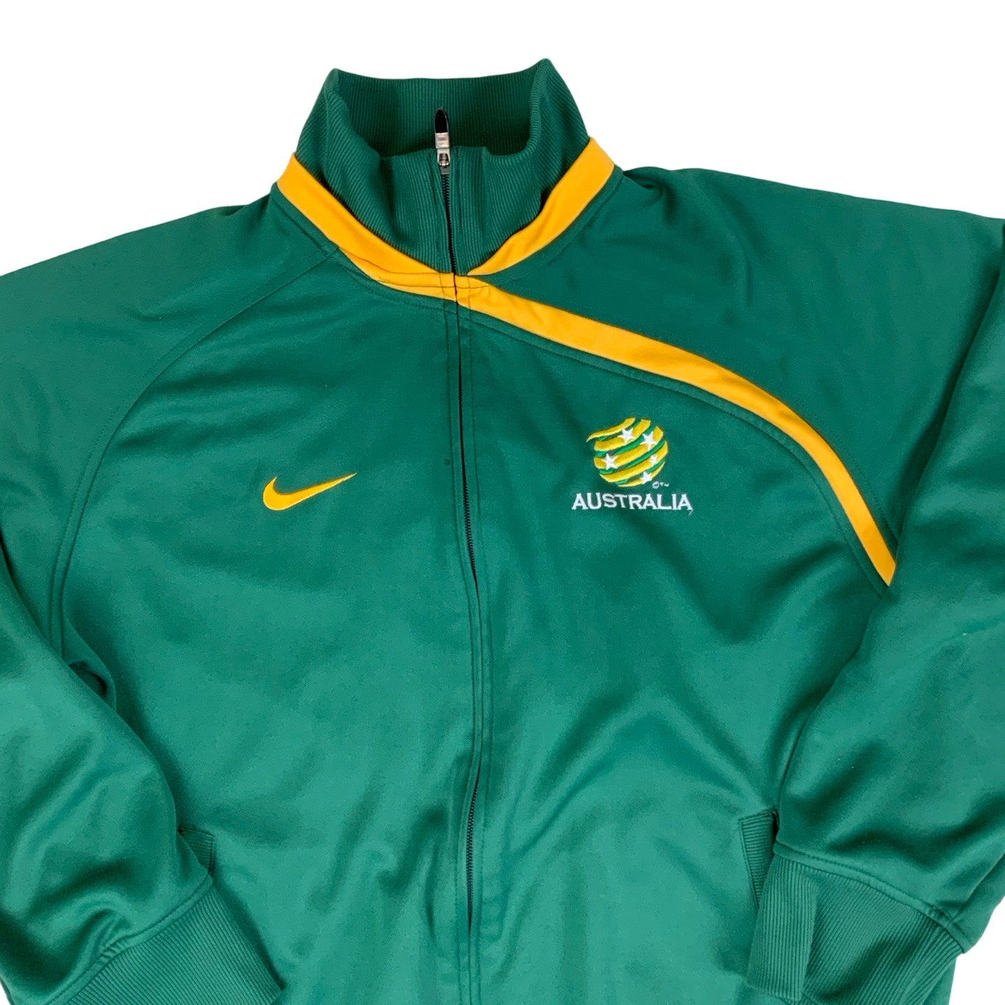 Vintage Nike 2008 Australia Football Track Jacket L XL