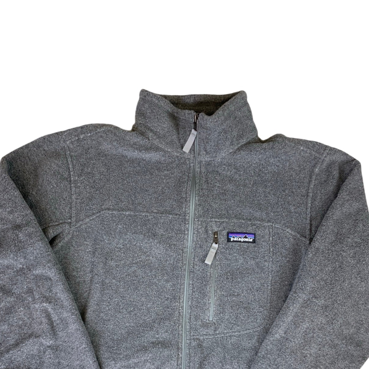 Patagonia Dark Grey Long Sleeved High Neck Fleece XS S